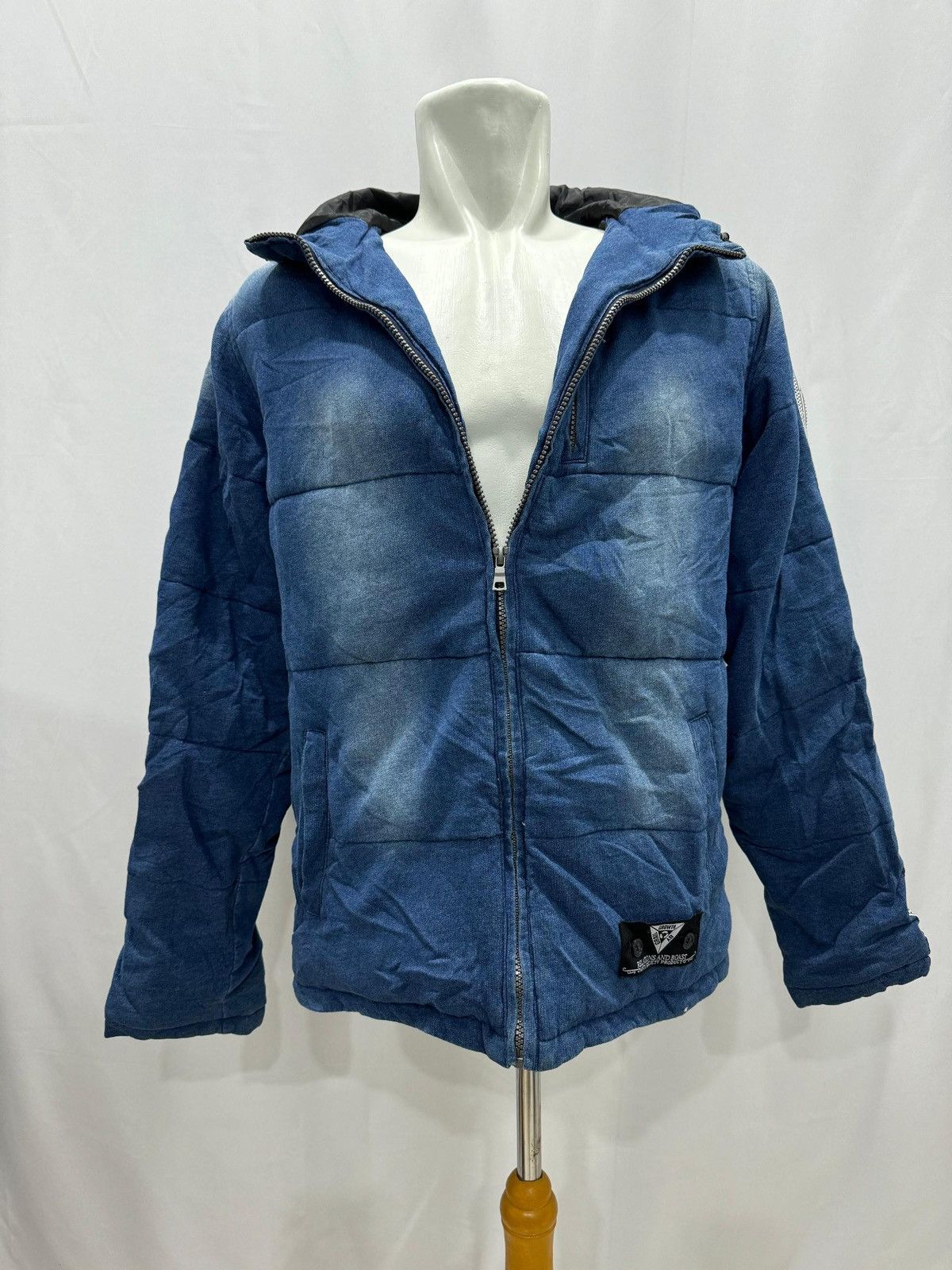 Vintage Growth by Grail Winter Denim Parka Size US L / EU 52-54 / 3 - 2 Thumbnail