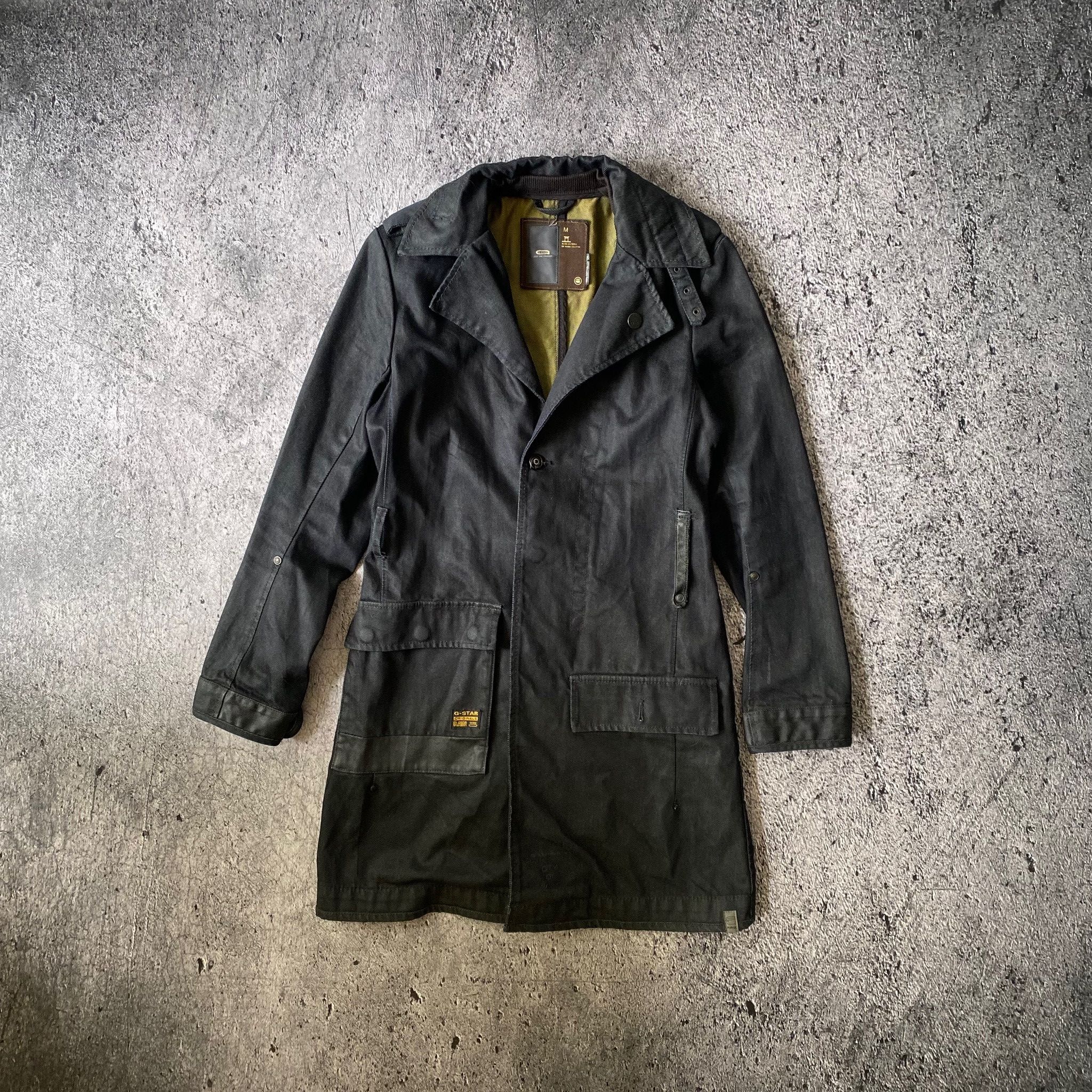 G-Star G STAR RAW DENIM OVERCOAT JACKET Size M / US 6-8 / IT 42-44 - 1 Thumbnail