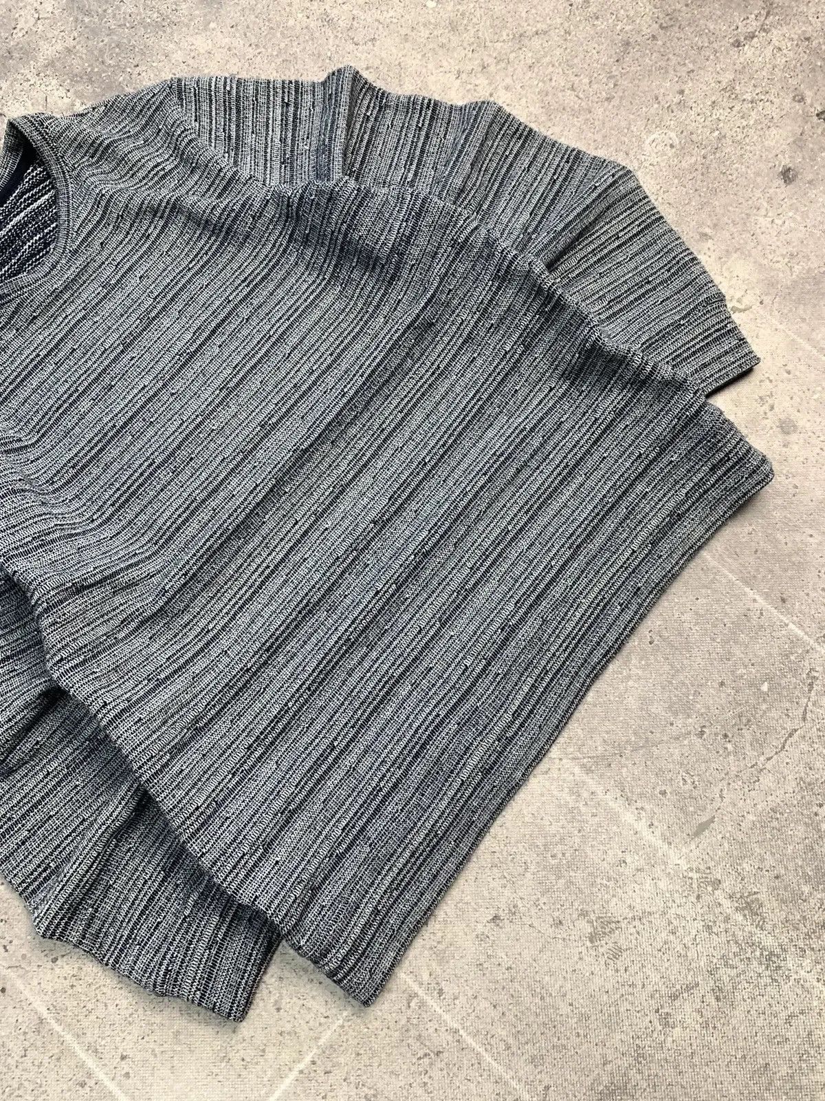 Japanese Brand × Vintage Vintage Y2K A.P.C gothic Distressed Faded Effect sweater Size US XL / EU 56 / 4 - 4 Thumbnail