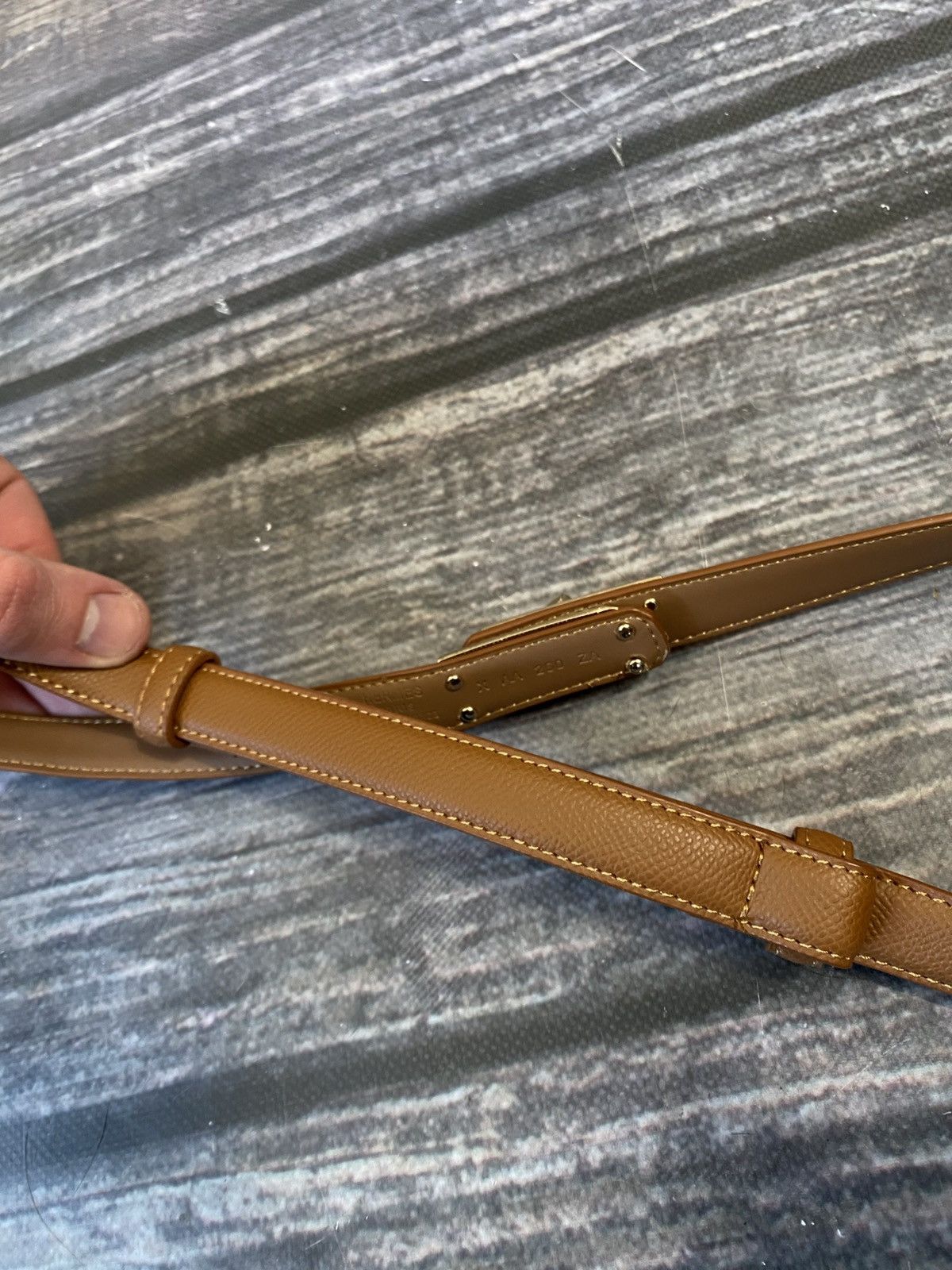 Hermes Hermes Minimalistic Leather Women’s Belt Size ONE SIZE - 3 Thumbnail