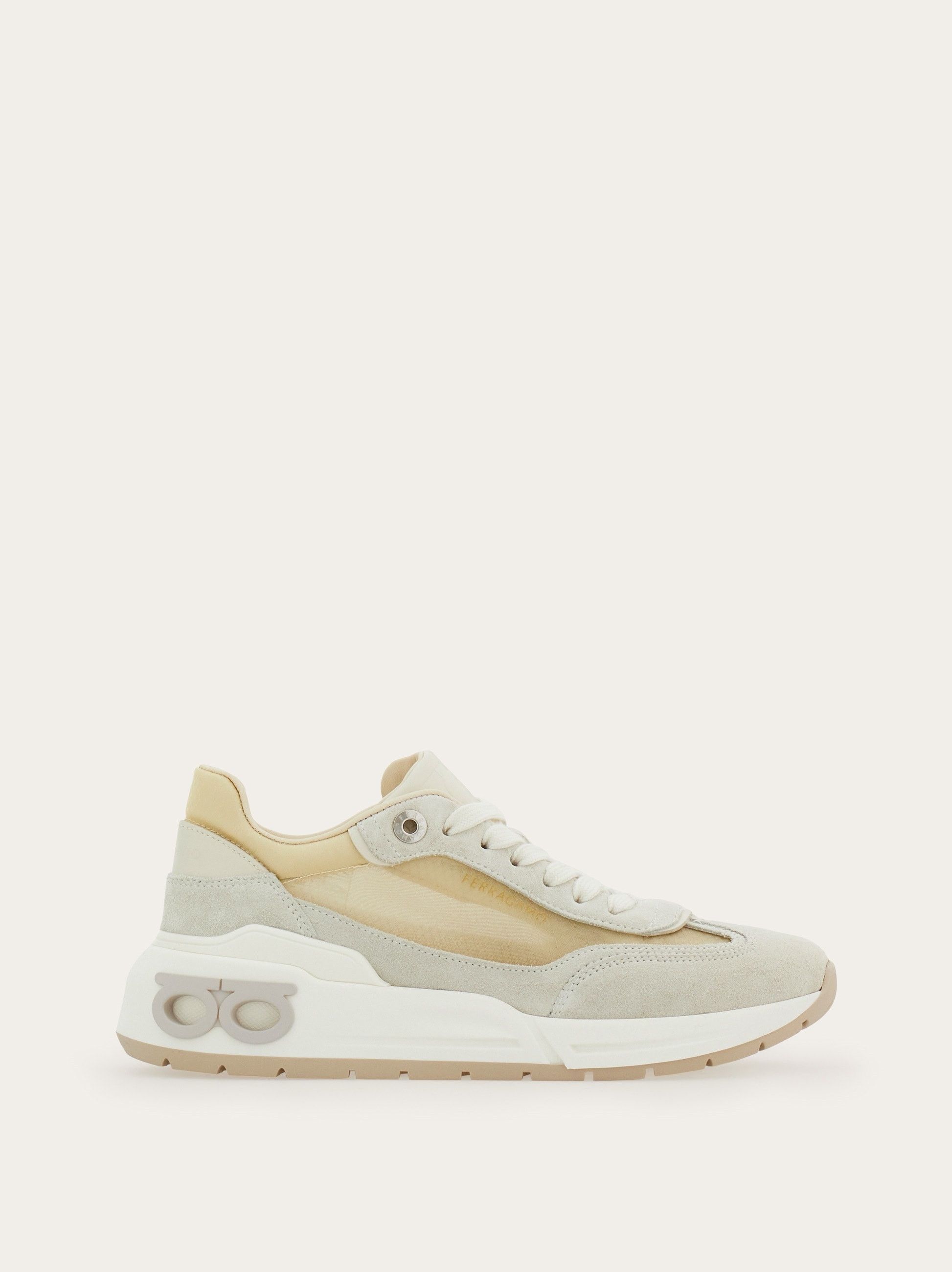 Salvatore Ferragamo o1s1rm0924 Gancini Low-Top Sneakers in Multicolor Size US 8.5 / IT 38.5 - 1 Thumbnail