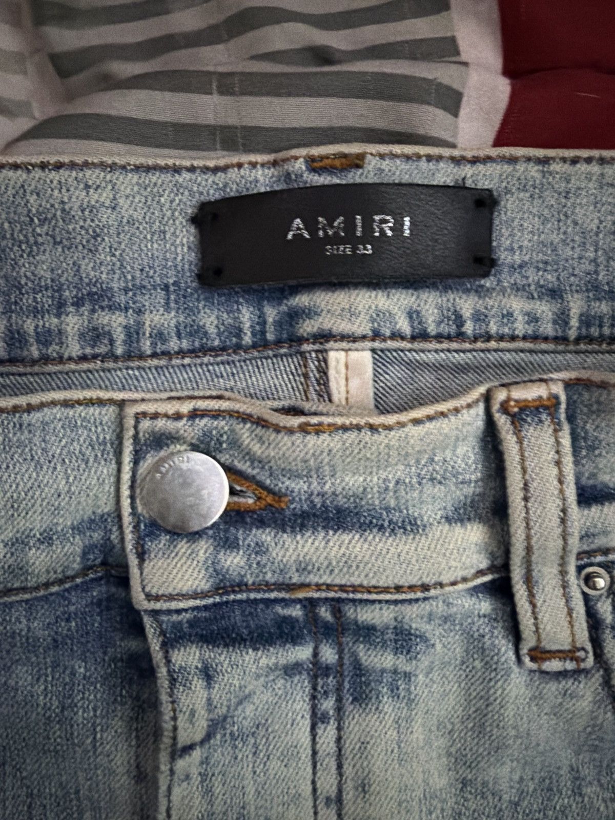 Amiri Amiri playboy jeans Size US 33 - 16 Thumbnail