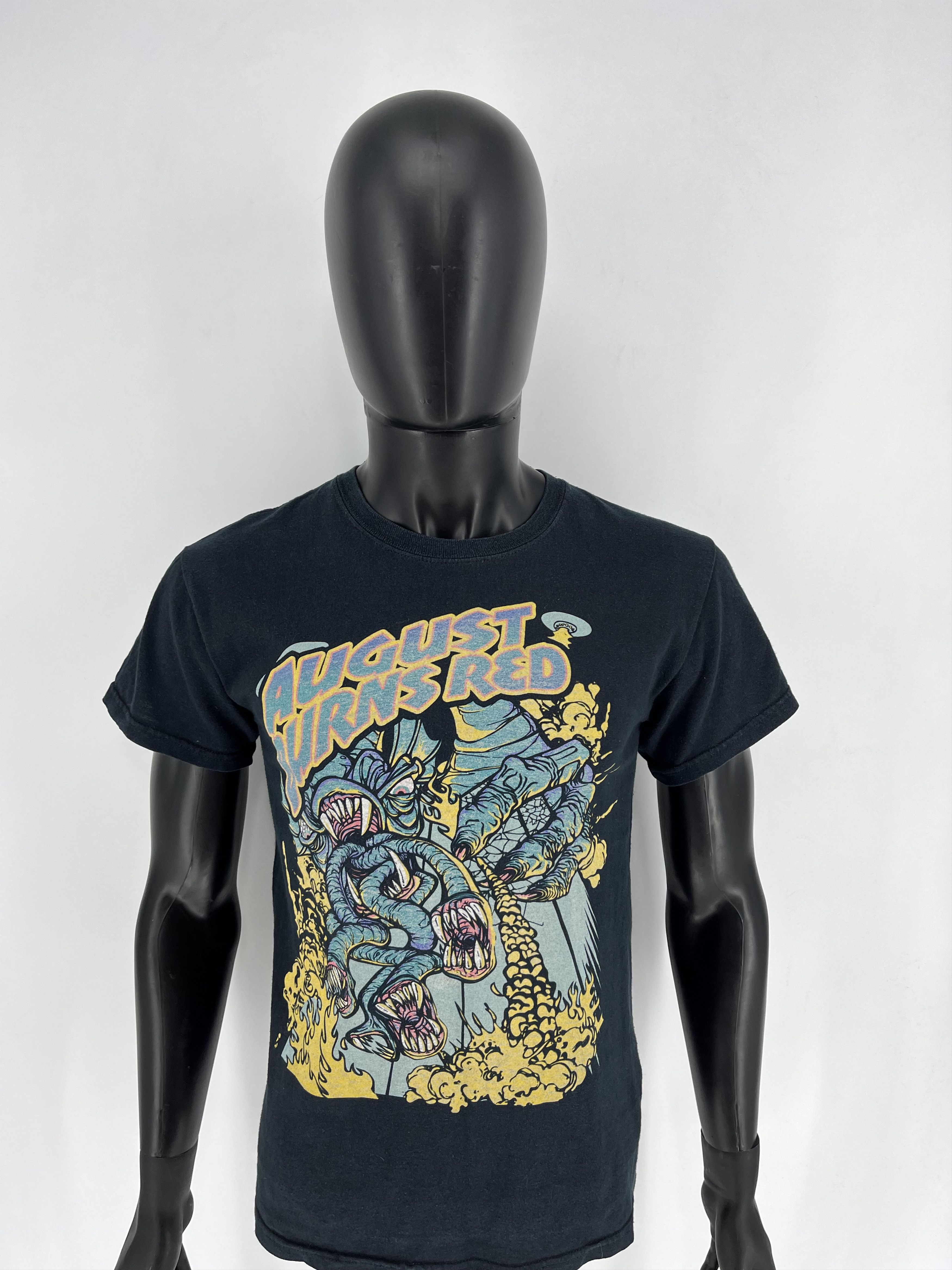 Band Tees × Vintage Vintage Y2K August Burns Red Monsters T Shirt Size US S / EU 44-46 / 1 - 5 Thumbnail