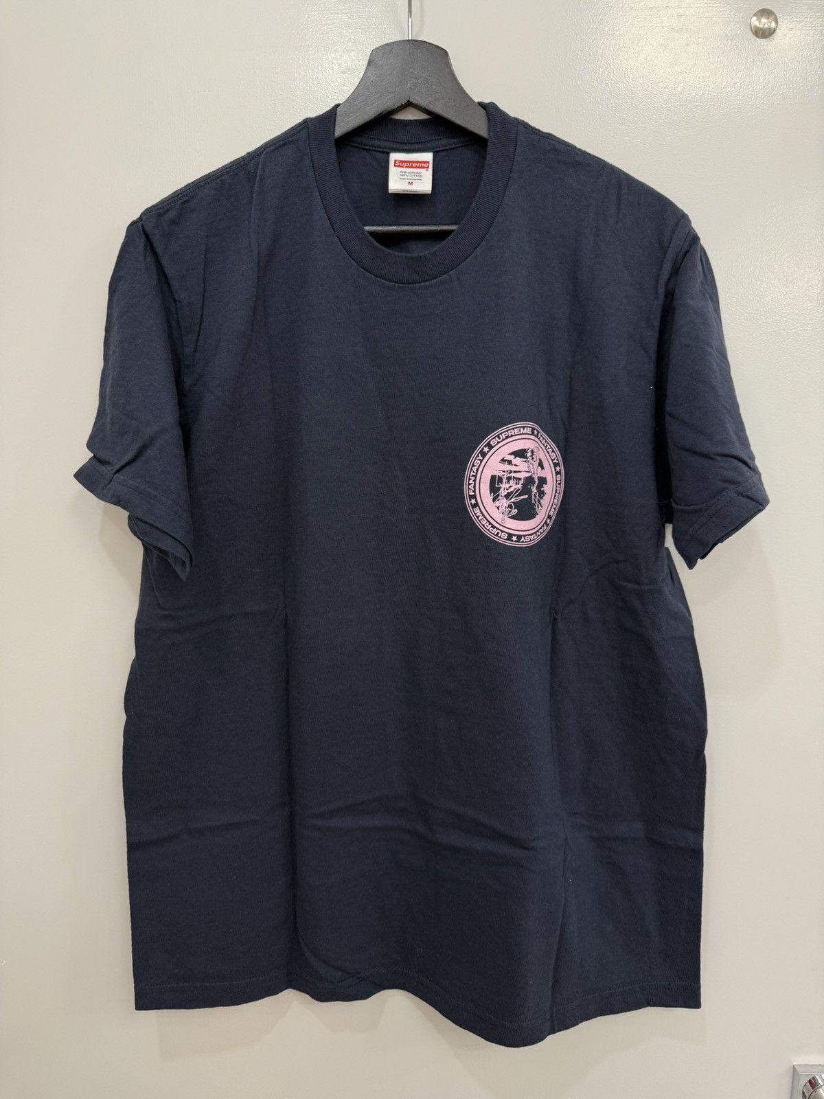 Supreme Supreme Navy Fantasy Shirt Size US M / EU 48-50 / 2 - 1 Thumbnail