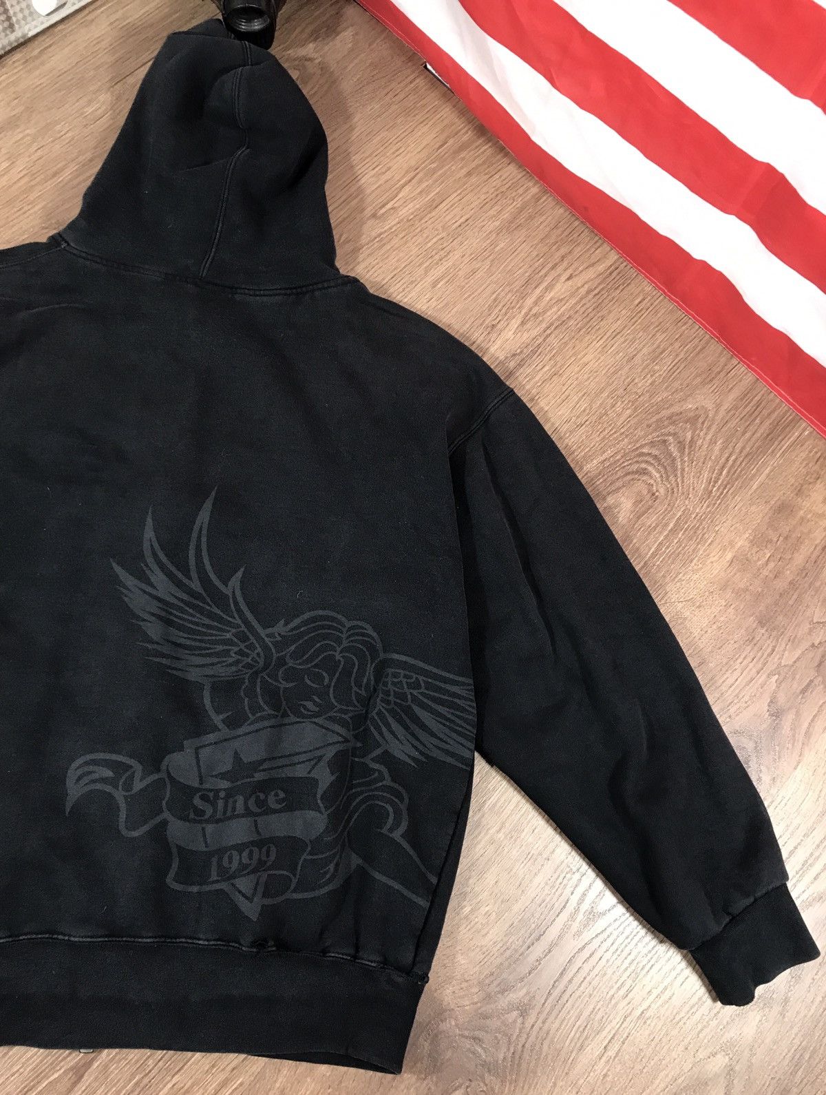 Famous Stars And Straps × Rap Tees × Vintage Vintage Rare Famous Stars & Straps Zip Hoodie Size US XL / EU 56 / 4 - 16 Thumbnail