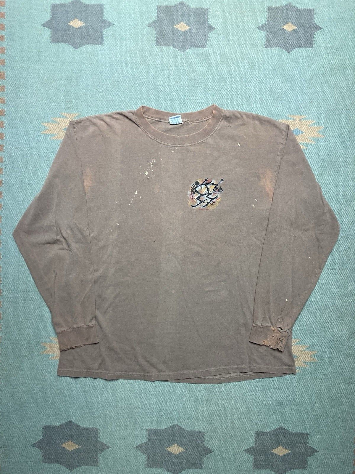 Vintage Vtg t shirt crazy shirts aspen ski distressed made in USA XL Size US XL / EU 56 / 4 - 7 Thumbnail