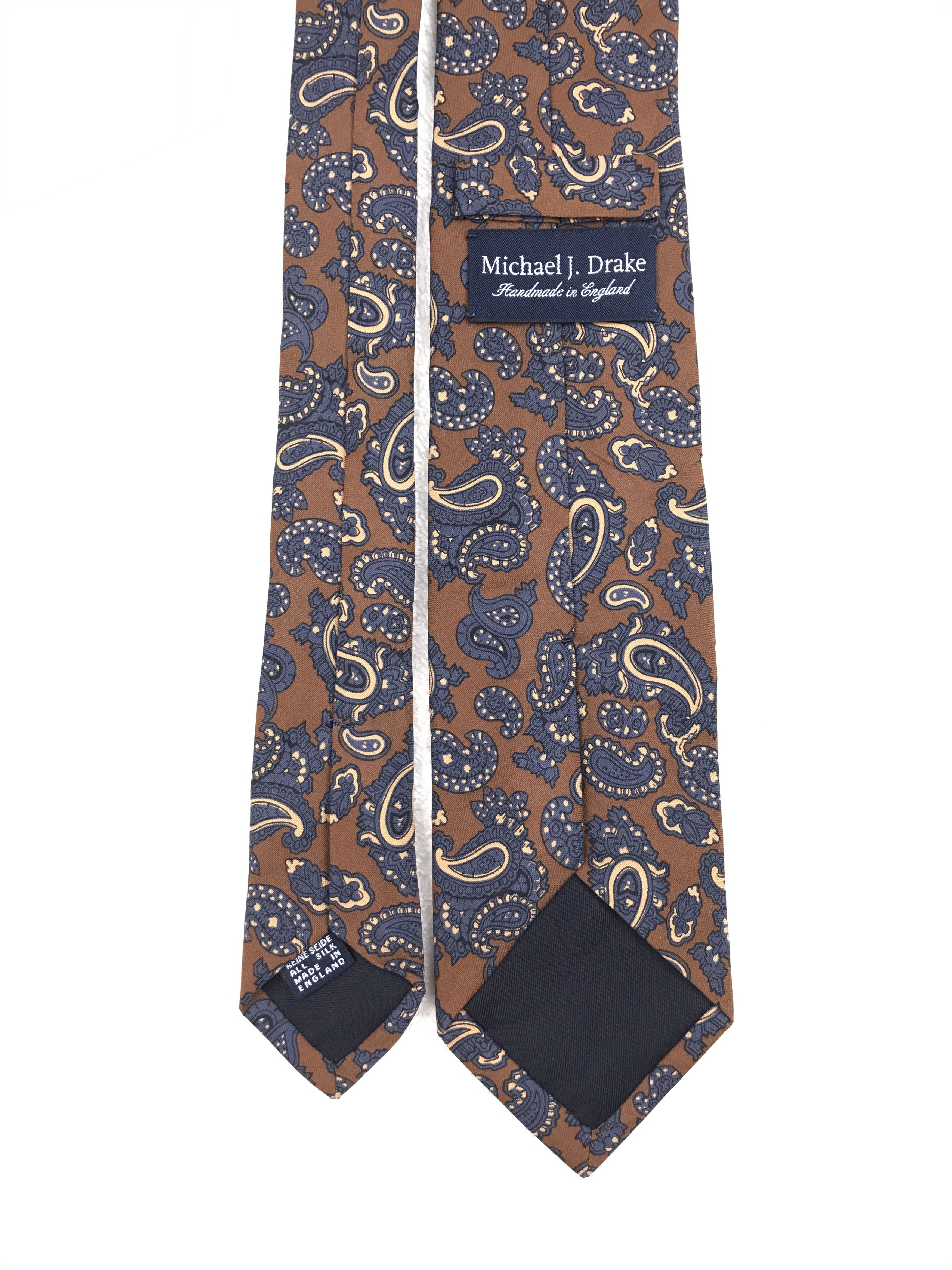 Designer × Vintage Vintage Michael J. Drake Necktie Size ONE SIZE - 4 Thumbnail
