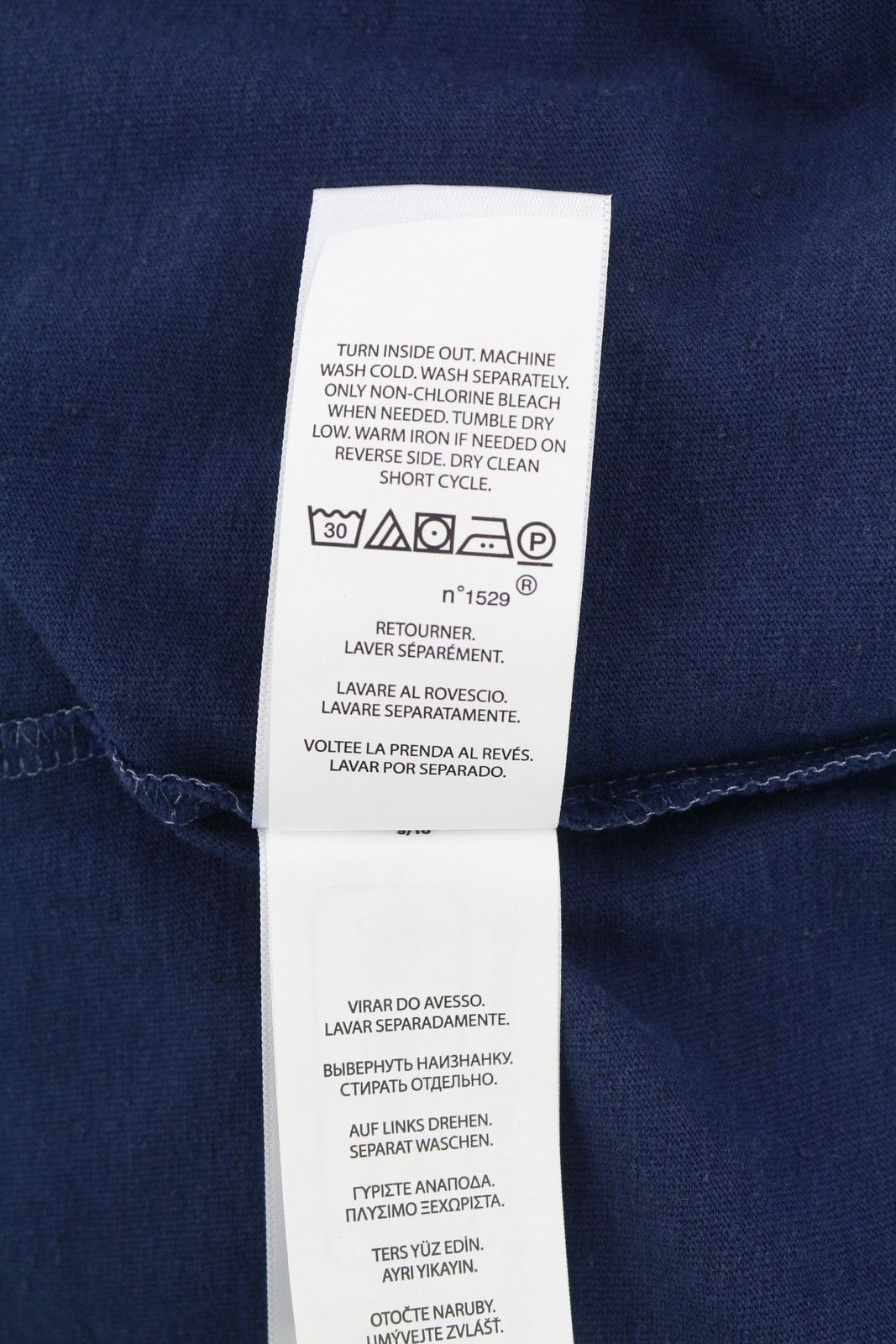 Polo Ralph Lauren XL Blue Linen Blend Short Sleeve Pocket T-Shirt 84541 Size US XL / EU 56 / 4 - 9 Thumbnail