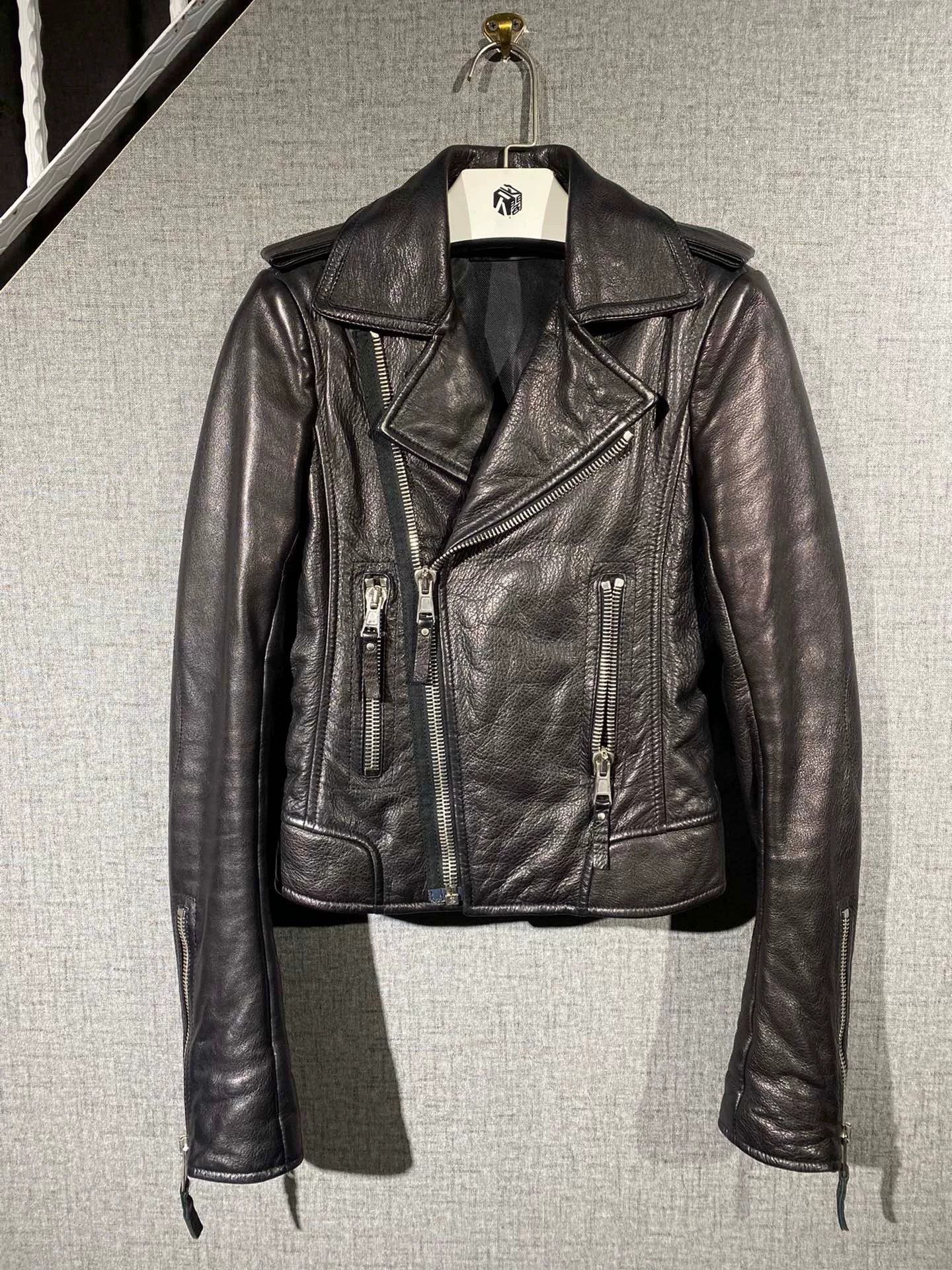 Balenciaga balenciaga women's leather jacket outerwear Size S / US 4 / IT 40 - 1 Thumbnail