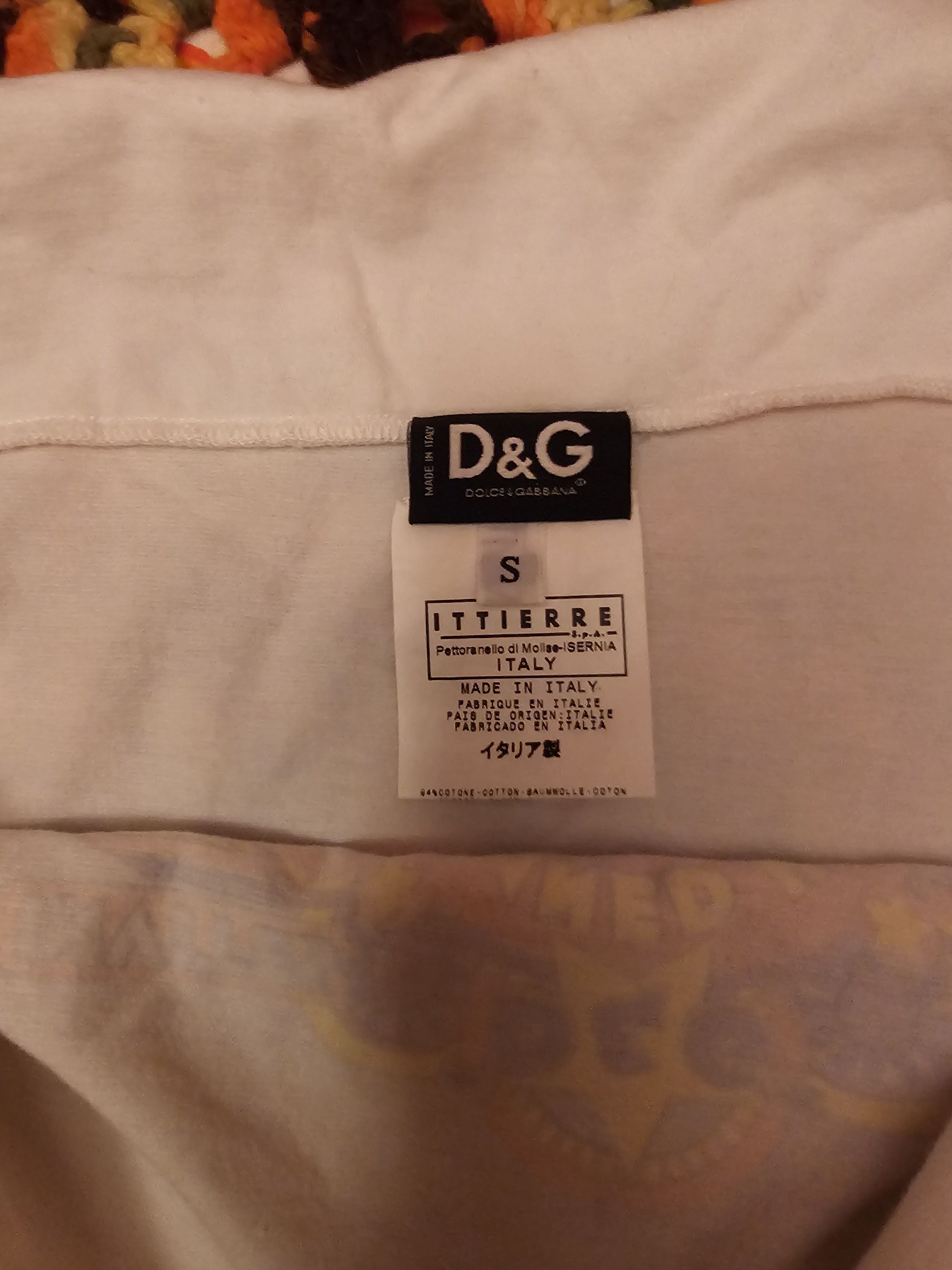 Dolce & Gabbana D&g off shoulder top Size S / US 4 / IT 40 - 2 Thumbnail