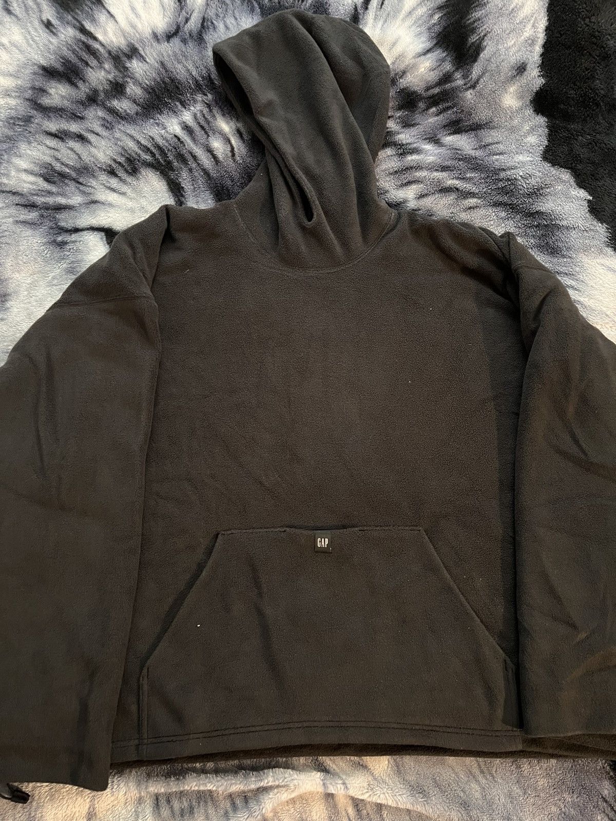 Balenciaga × Gap × Yeezy YGEBB 2022 Polar Fleece Hoodie In Black Size US M / EU 48-50 / 2 - 1 Thumbnail