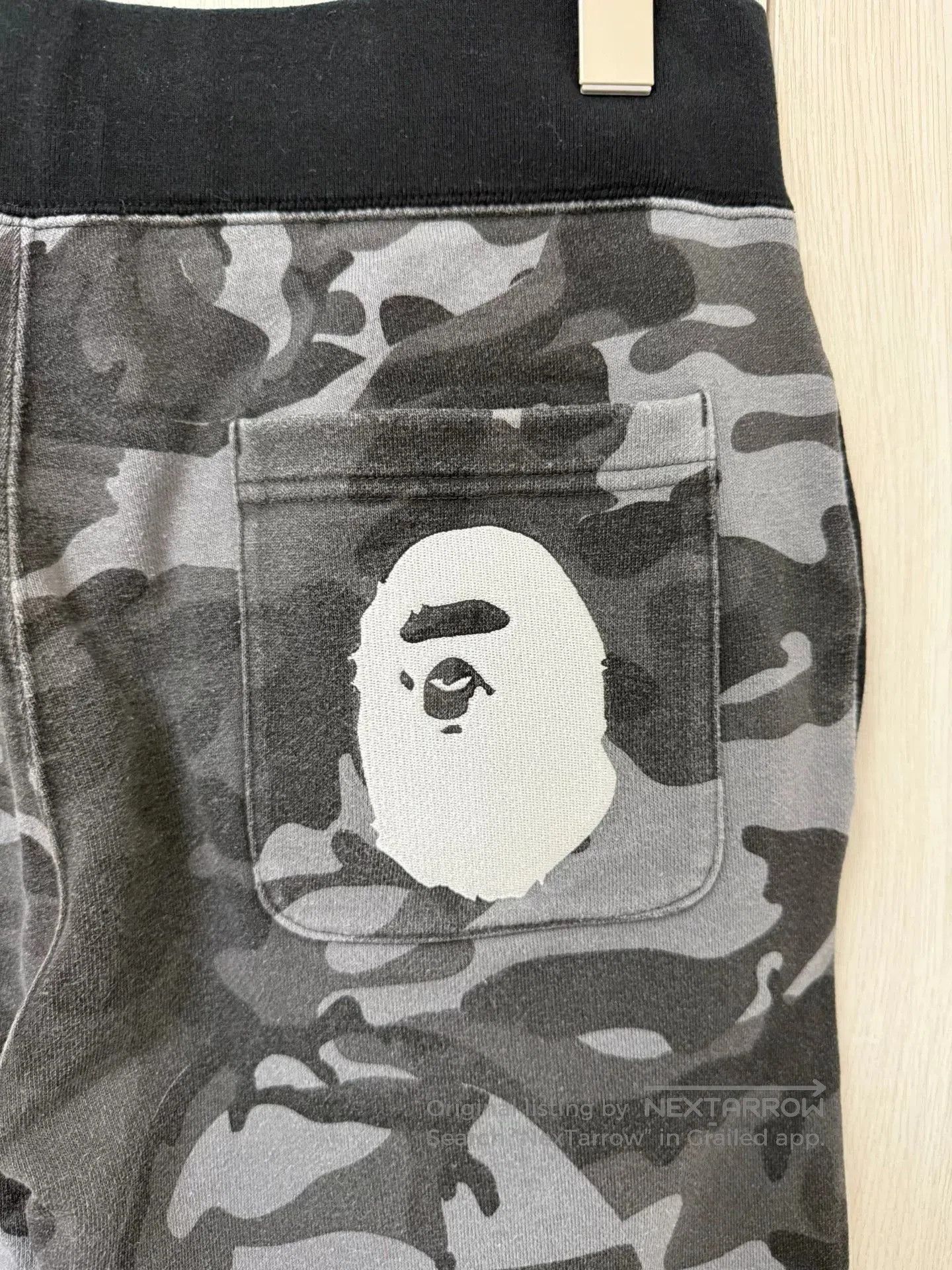 Bape BAPE x mastermind Japan Black Camouflage Sweatpants. Size US 34 / EU 50 - 4 Thumbnail