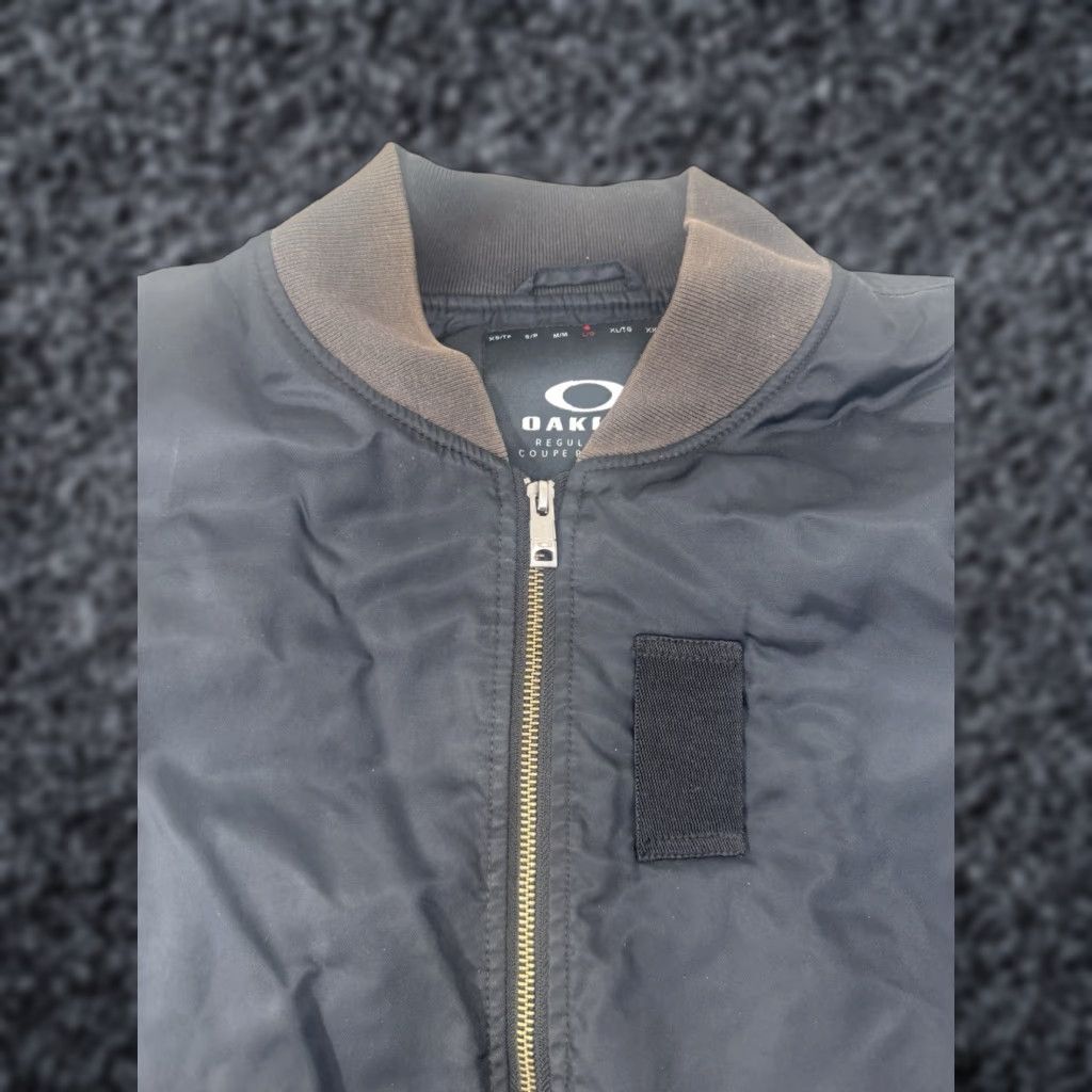 Oakley Oakley City Performance Jacket Mens Large Black Full Zip Bomber Outdoor Casual Size US L / EU 52-54 / 3 - 1 Thumbnail