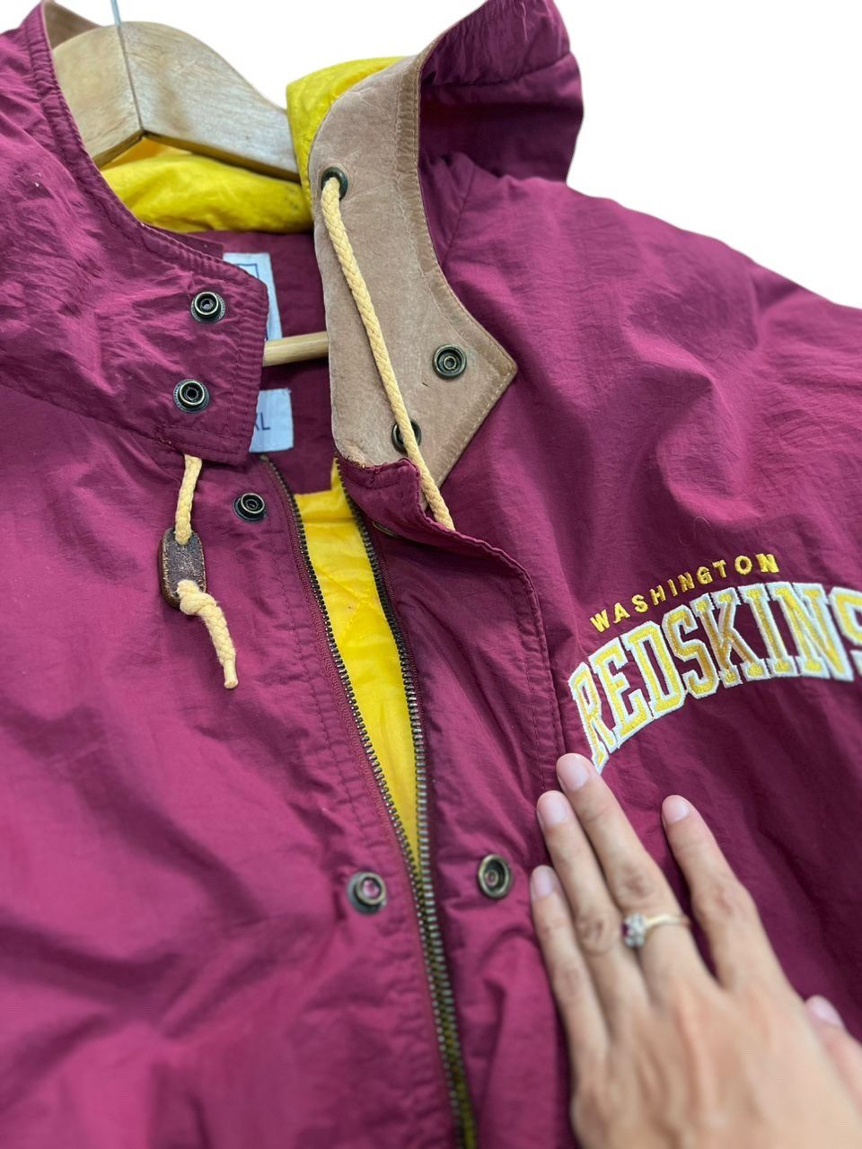 NFL Vintage 90’s Starter Red Skins Hoodie Size US XL / EU 56 / 4 - 6 Thumbnail