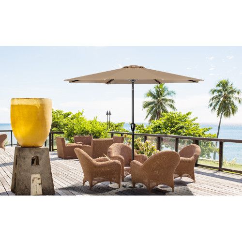 Designer × Homemade 10' Patio Umbrella Outdoor Table Market Yard Umbrella with P Size US L / EU 52-54 / 3 - 5 Thumbnail