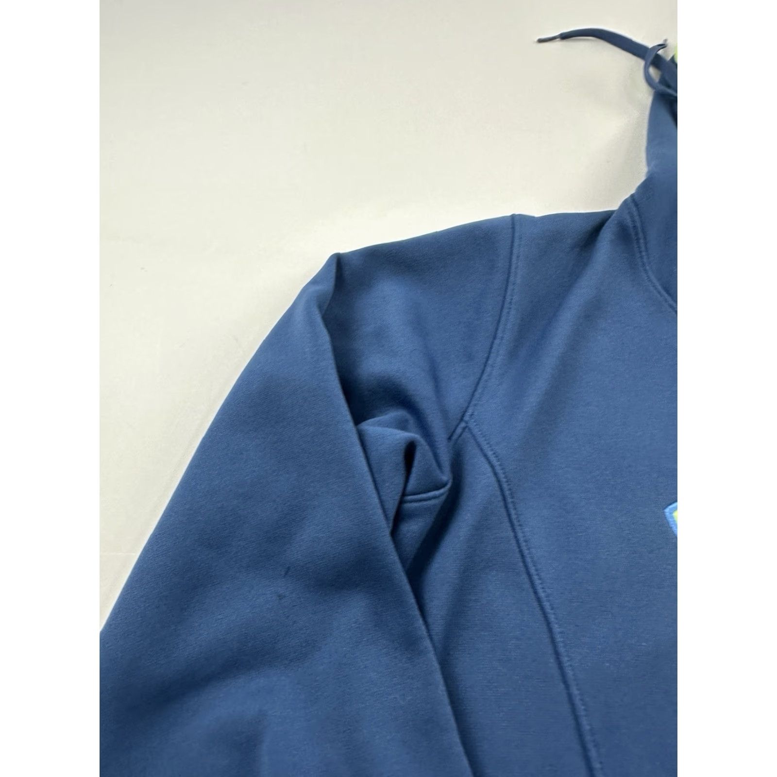 Under Armour Under Armour Hoodie Mens Large Blue Pullover Coldgear Storm Logo Fleece Long Sleeve Hooded Sweatshirt Size US L / EU 52-54 / 3 - 3 Thumbnail
