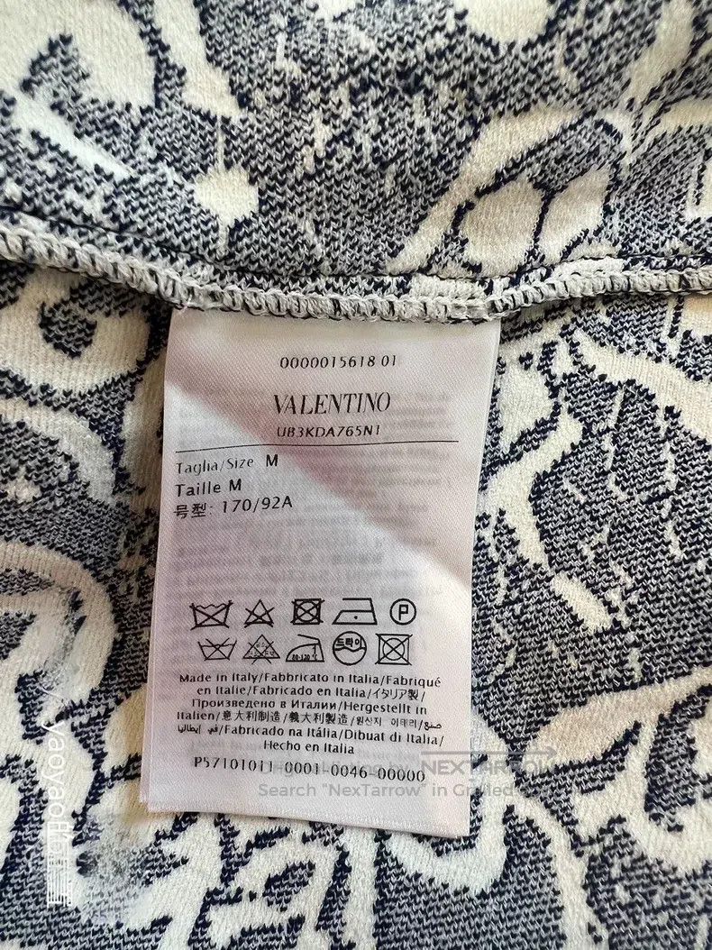 Valentino Valentino Blue and white porcelain dress Size L / US 10 / IT 46 - 6 Thumbnail