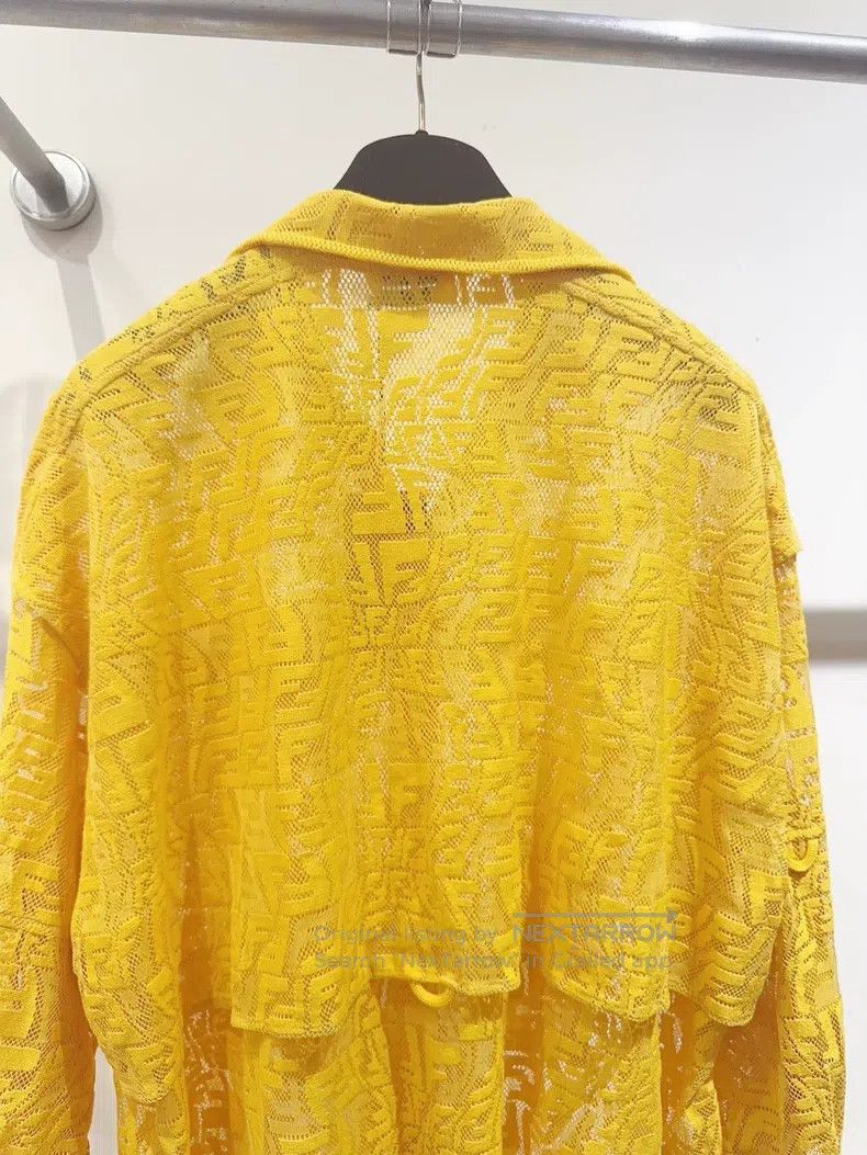 Fendi Fendi Logo-emblazoned coat Size XS / US 0-2 / IT 36-38 - 3 Thumbnail