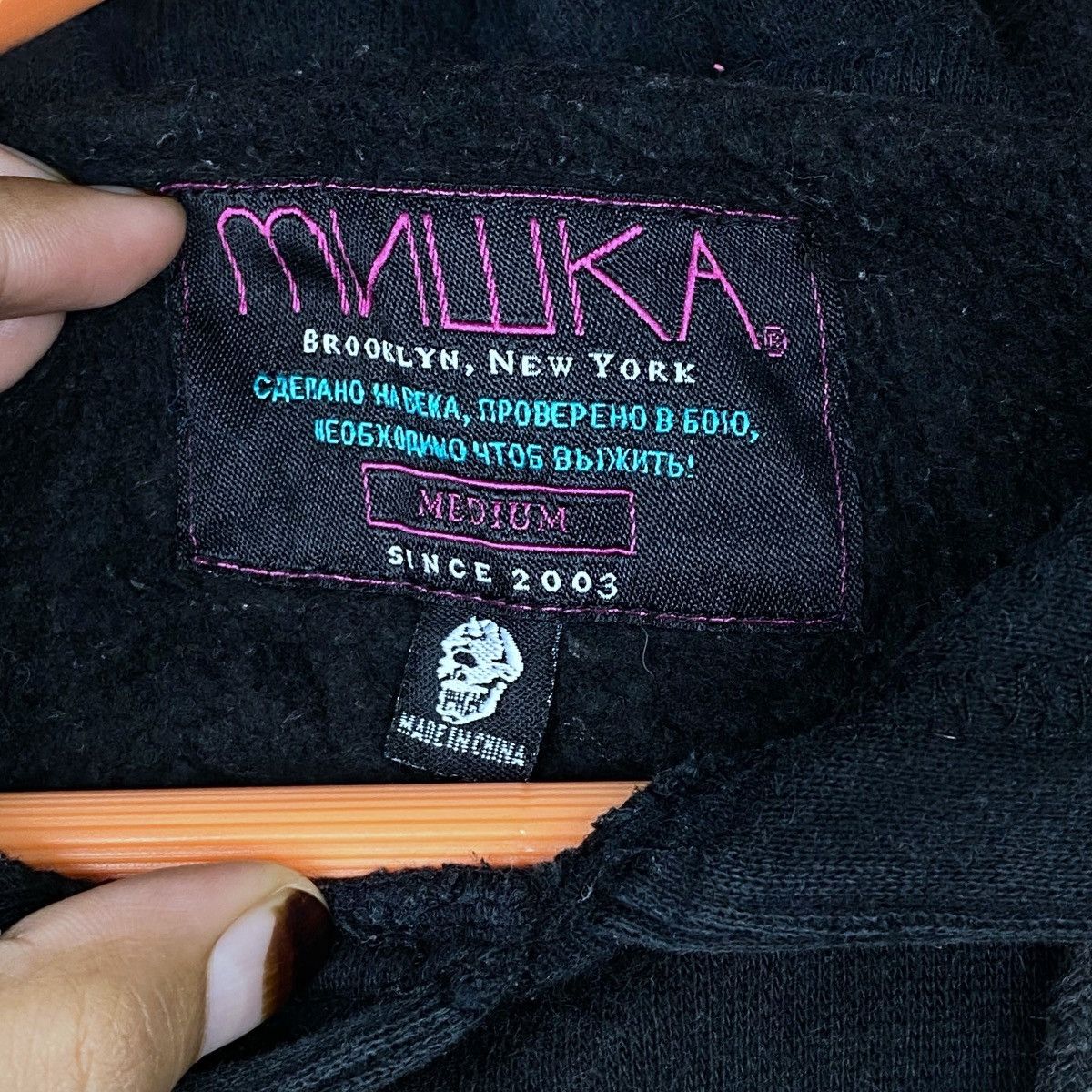 Designer × Vintage Mnwka Hoodie Sweatshirt Pullover Jumper Size US M / EU 48-50 / 2 - 5 Thumbnail