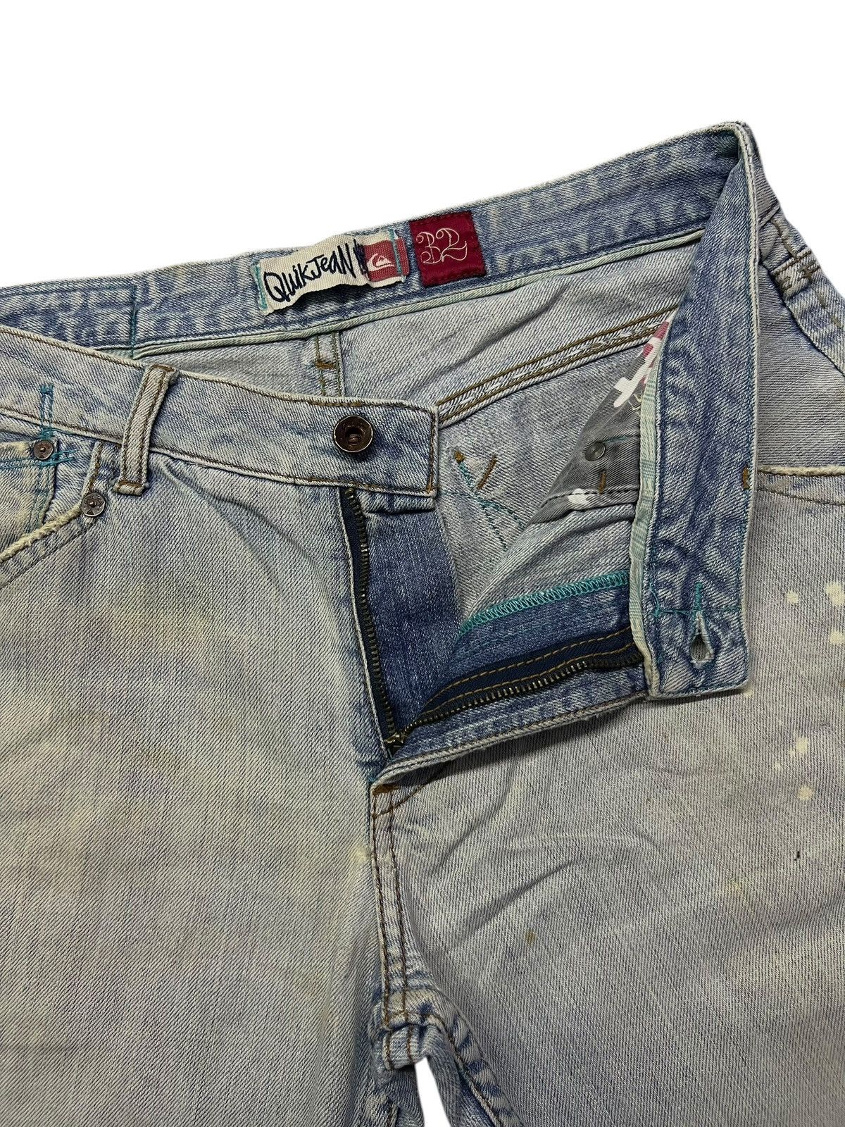 Quicksilver Vintage Quiksilver “QuikJean” Boot Fit – Distressed Size US 33 - 9 Thumbnail