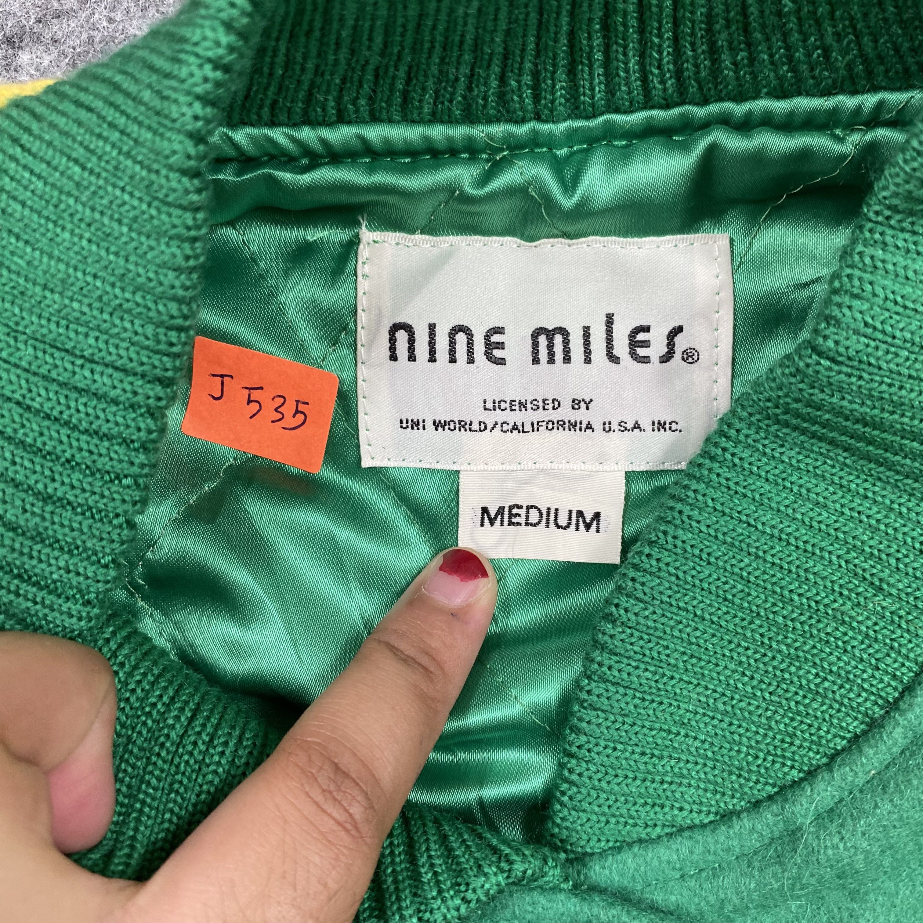 Japanese Brand VINTAGE 90s NINE MILES "FRISCO 9" Varsity Jacket-535 Size US M / EU 48-50 / 2 - 12 Thumbnail