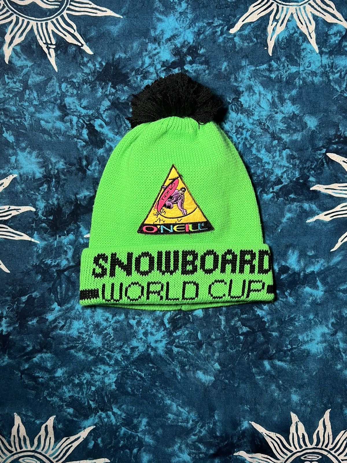 O'Neill 🔥Vintage Y2K 80s Oneill Snowboard Hat Winter Streetwear Size ONE SIZE - 1 Thumbnail
