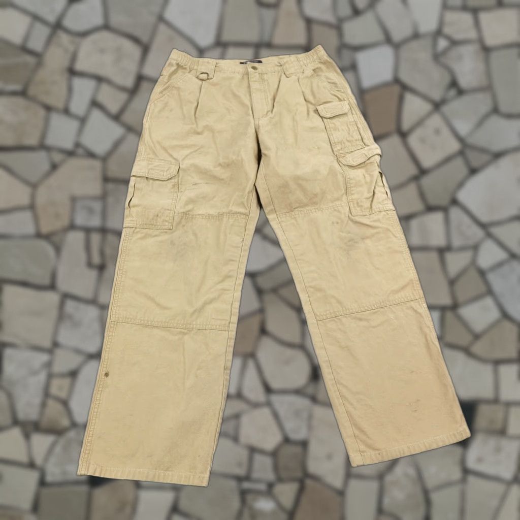 Vintage 5.11 Tactical Pants Mens 34x32 Khaki Beige Cotton Canvas Utility Work Outdoors Size US 34 / EU 50 - 1 Thumbnail