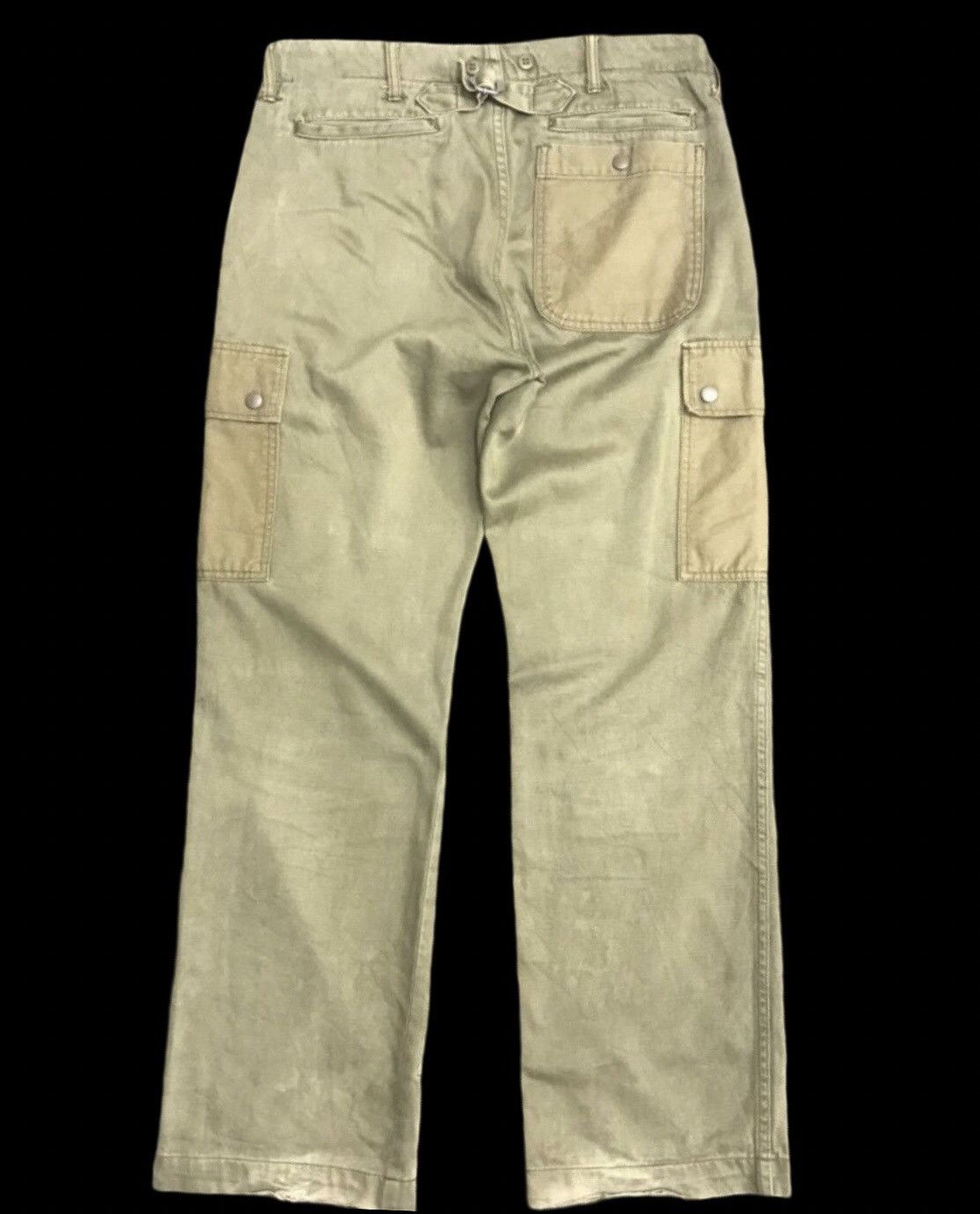 Chimala CHIMALA 2 Tones Cinch Back Double Knee Cargo Pant F774 Size US 32 / EU 48 - 1 Thumbnail