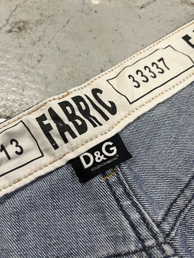 Designer × Dolce & Gabbana × Vintage SS2006 Dolce & Gabbana Blue Denim Shorts Size US 30 / EU 46 - 10 Thumbnail