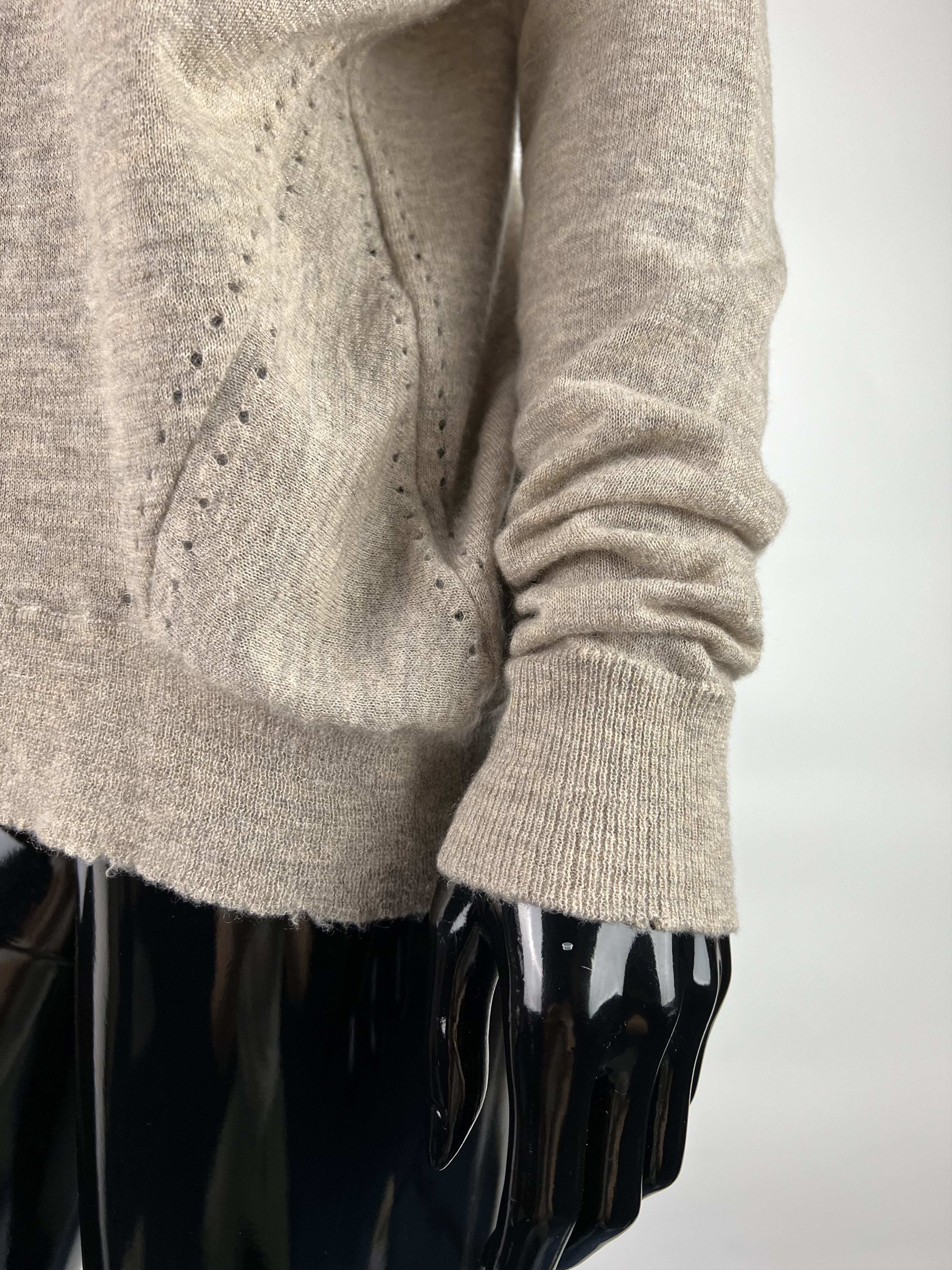 Zadig & Voltaire Zadig & Voltaire Women's 100% Cashmere V-Neck Sweater Size M Size M / US 6-8 / IT 42-44 - 10 Thumbnail