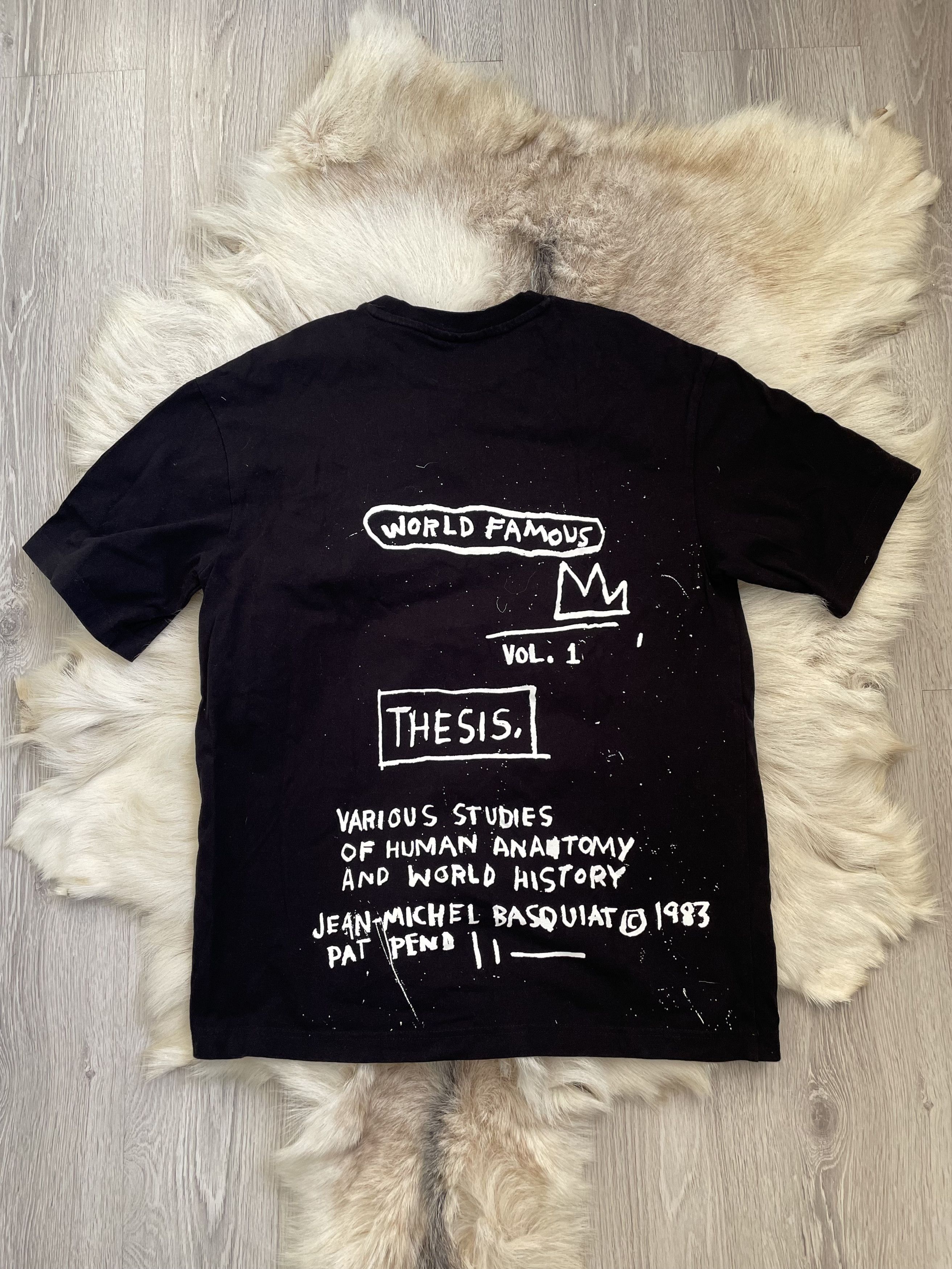 H&M × Jean-Michel Basquiat × Who Decides War H&M Jean Michel Basquiat T-shirt Size US S / EU 44-46 / 1 - 1 Thumbnail