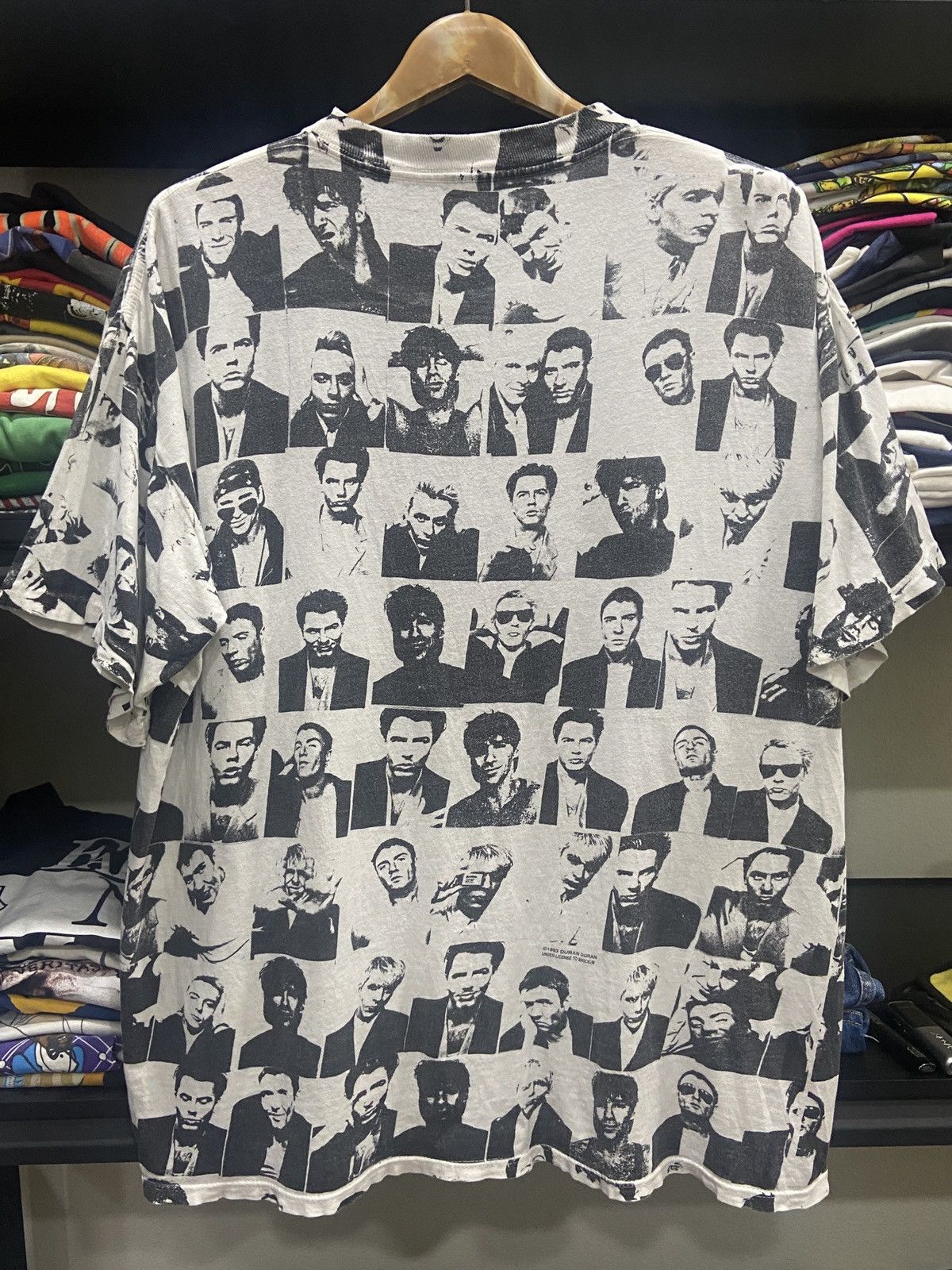 Band Tees × Vintage Vintage 1993s DURAN DURAN OVP Band rock TOUR Brockum T-SHIRT Size US XL / EU 56 / 4 - 7 Thumbnail