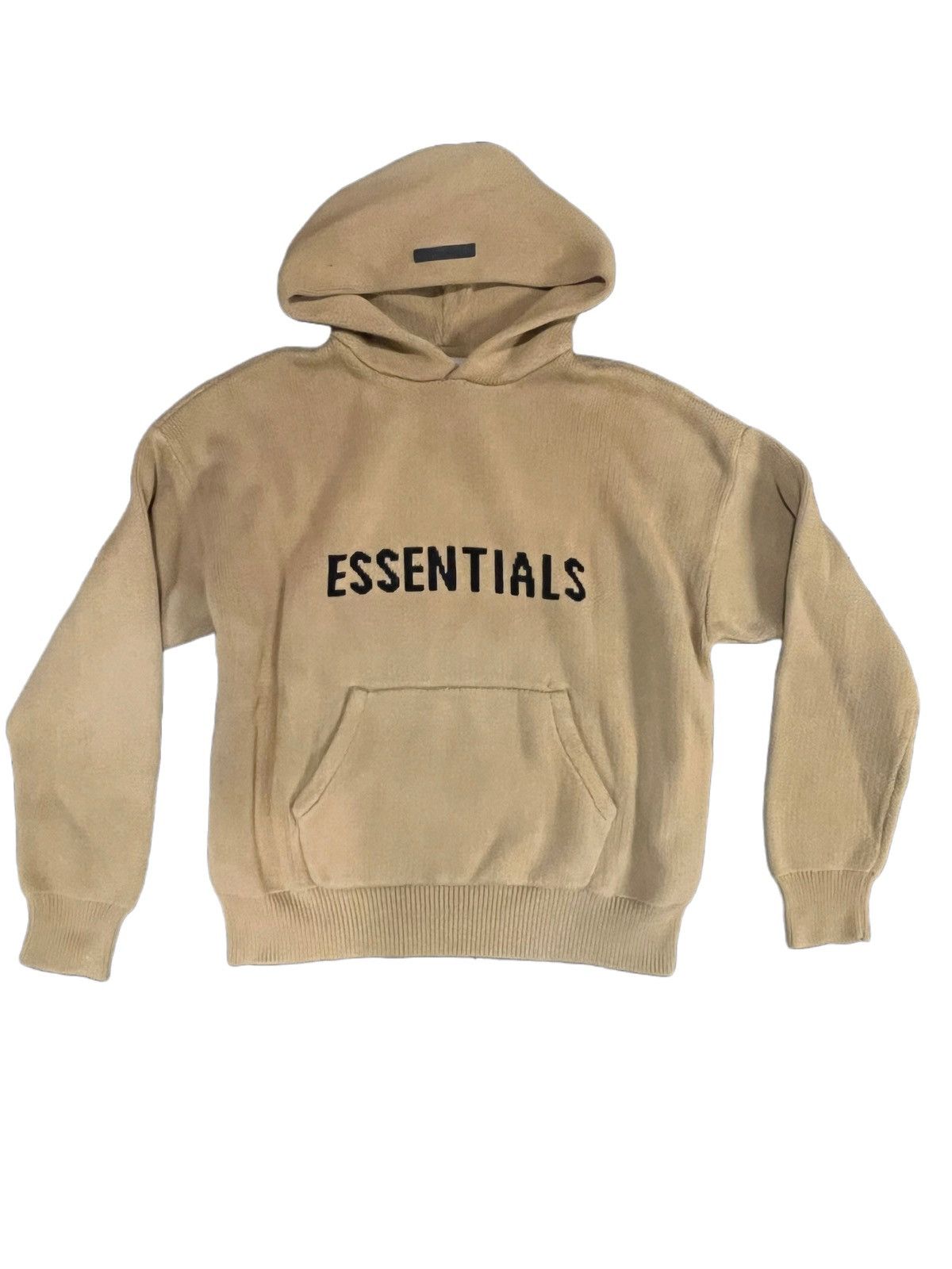 Fear Of God Essentials Amber Knit Pullover Hoodie