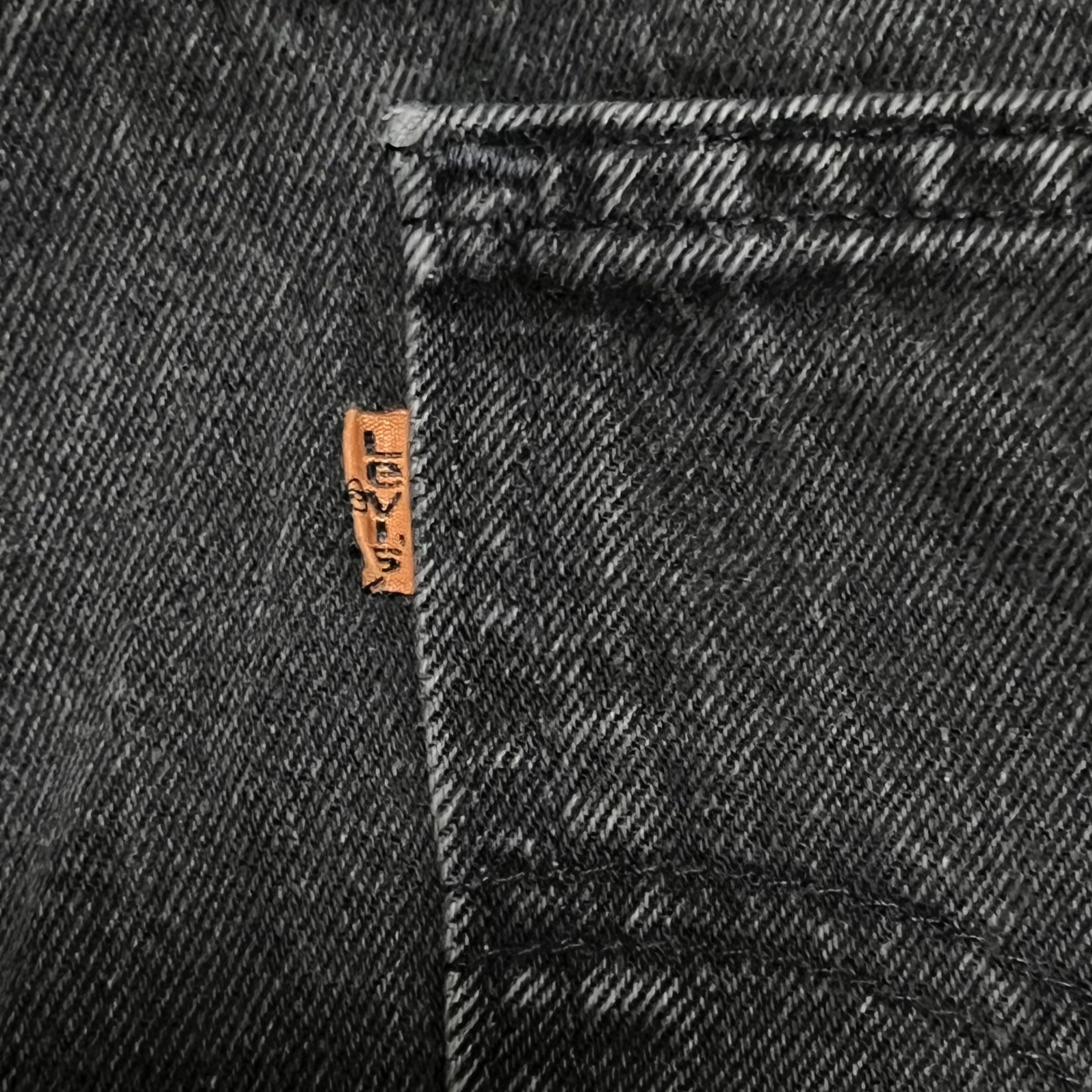 Levi's × Vintage Vintage Levis 550 Orange Tab Relaxed Tapered Jeans 36x29 Size US 36 / EU 52 - 4 Thumbnail