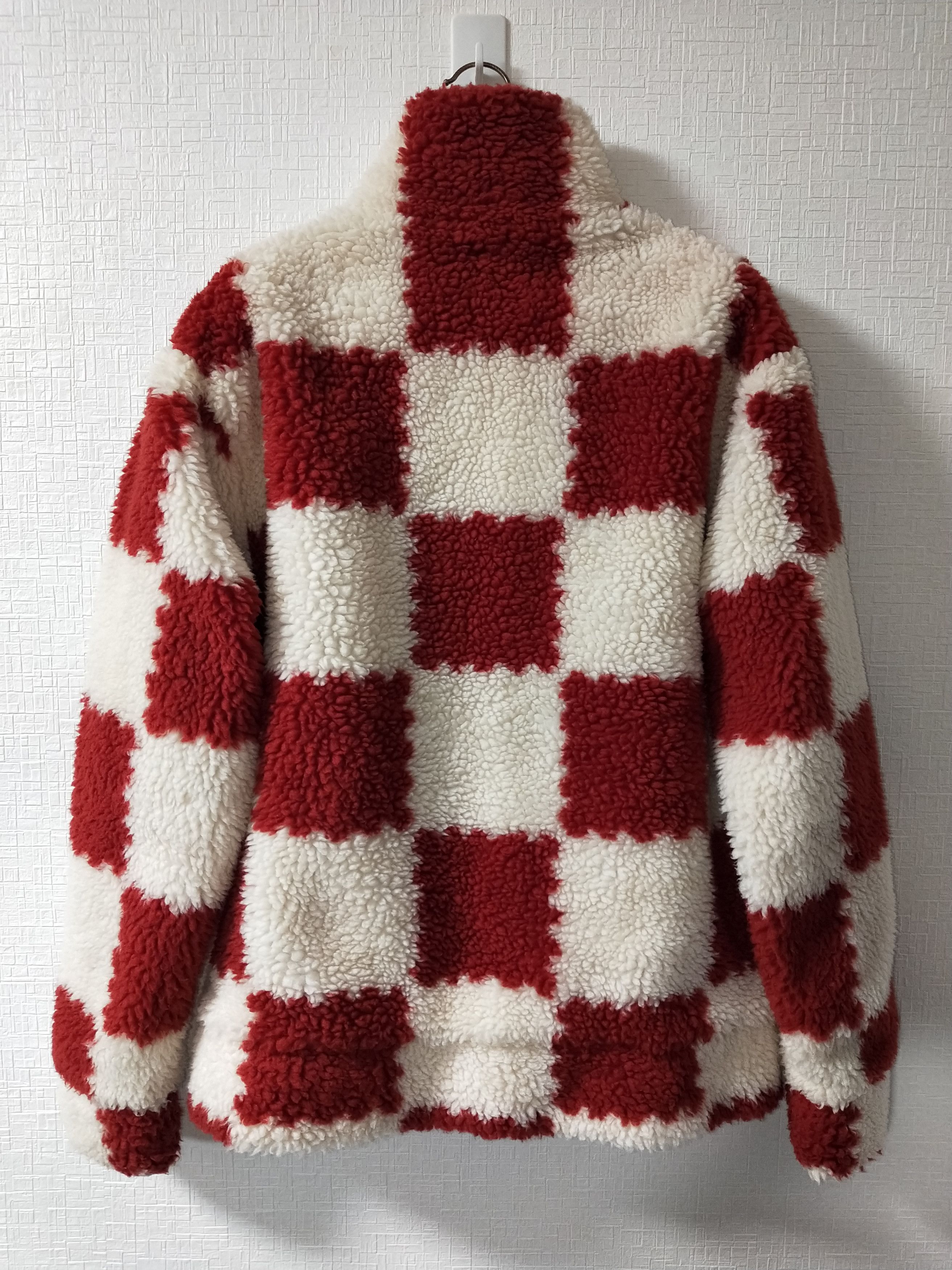 Louis Vuitton Jacquard Damier Fleece Jacket Size US M / EU 48-50 / 2 - 2 Thumbnail