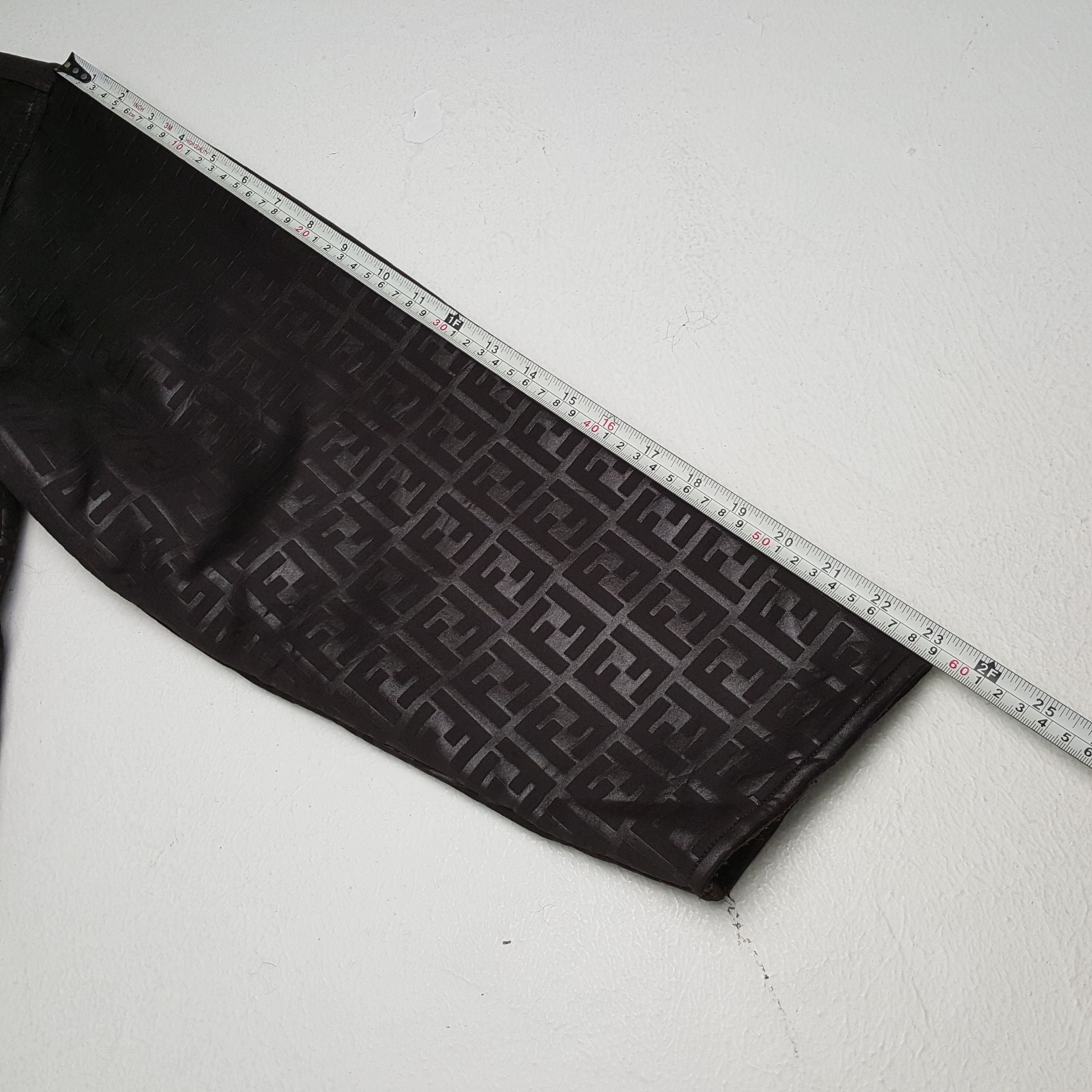 Fendi Vintage FENDI Italian Brand Reversible Monogram Style Jacket Size US L / EU 52-54 / 3 - 8 Thumbnail