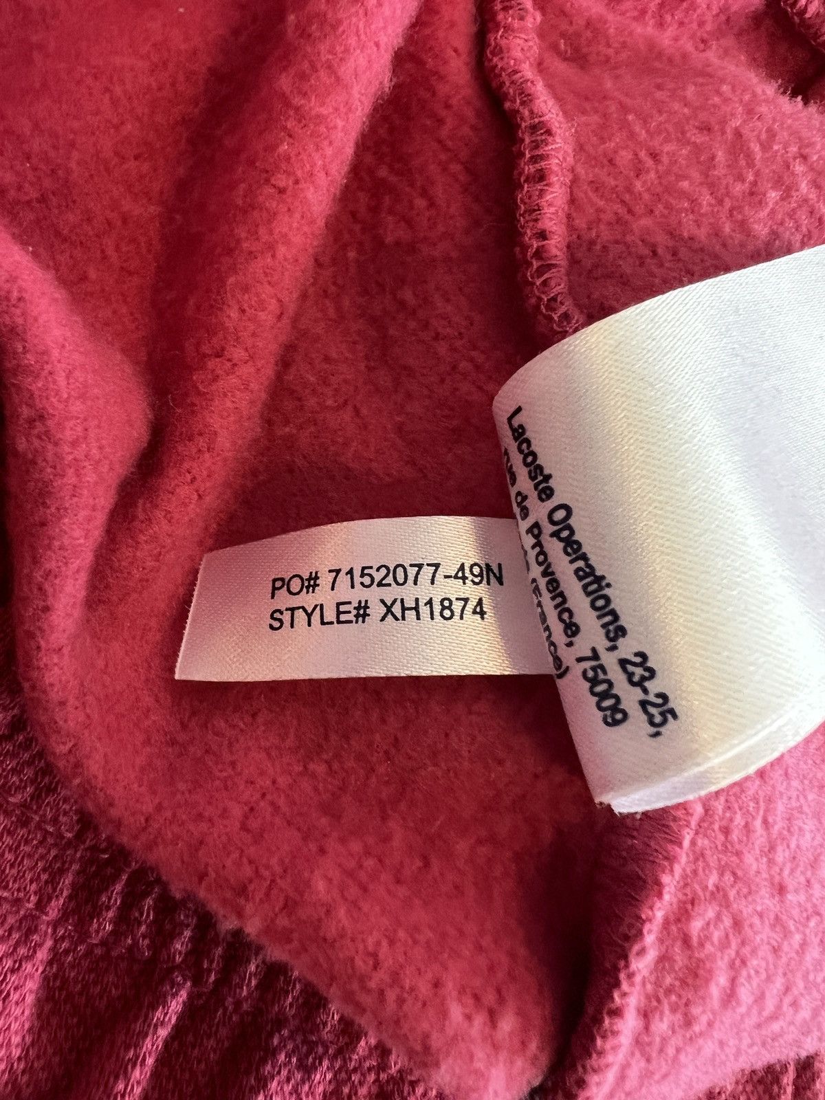 Lacoste × Supreme Supreme X Lacoste Pique Pants Size US 32 / EU 48 - 11 Thumbnail
