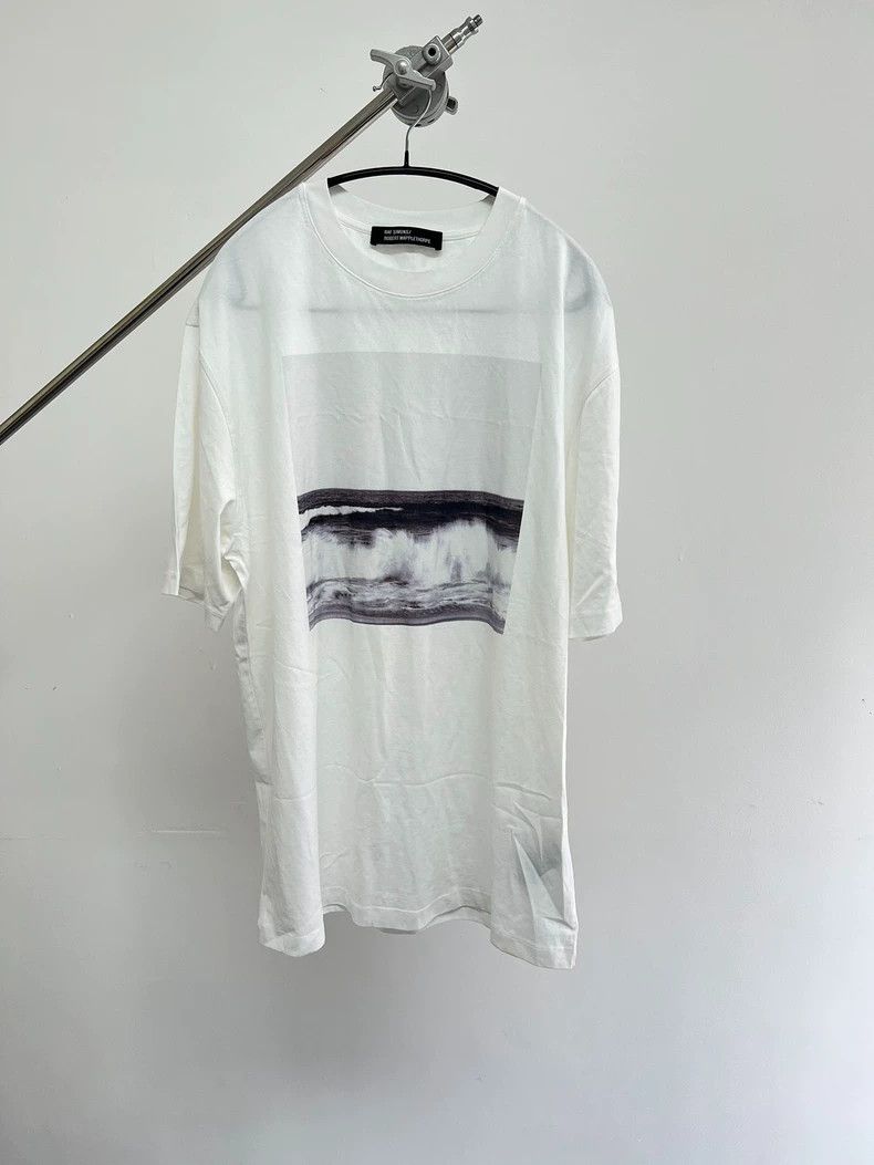 Raf Simons Raf Simons Beach Print T-Shirt Size US S / EU 44-46 / 1 - 1 Thumbnail