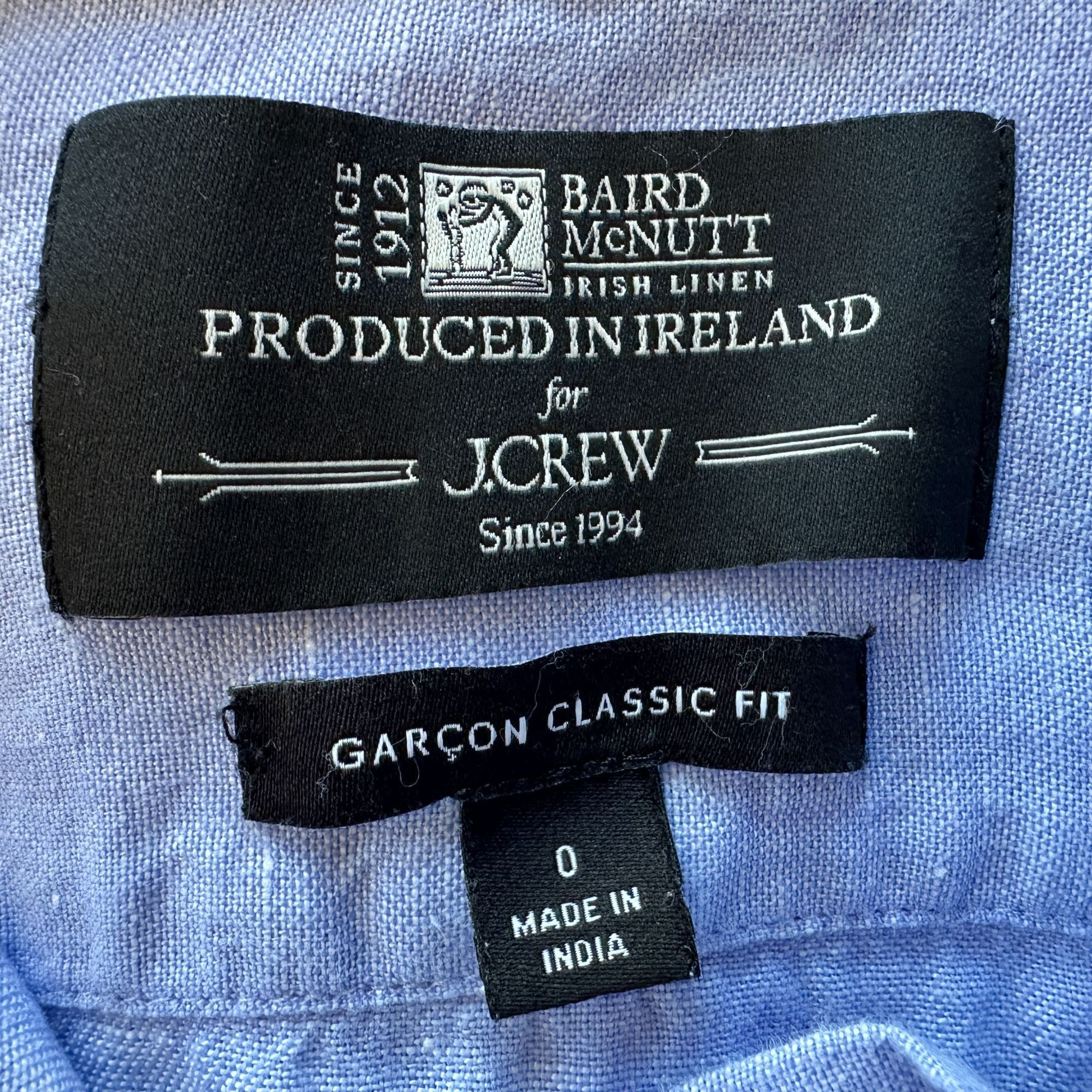 J.Crew Baird McNutt For J. Crew Womens 0 Top Irish Linen Garcon Size XS / US 0-2 / IT 36-38 - 5 Thumbnail