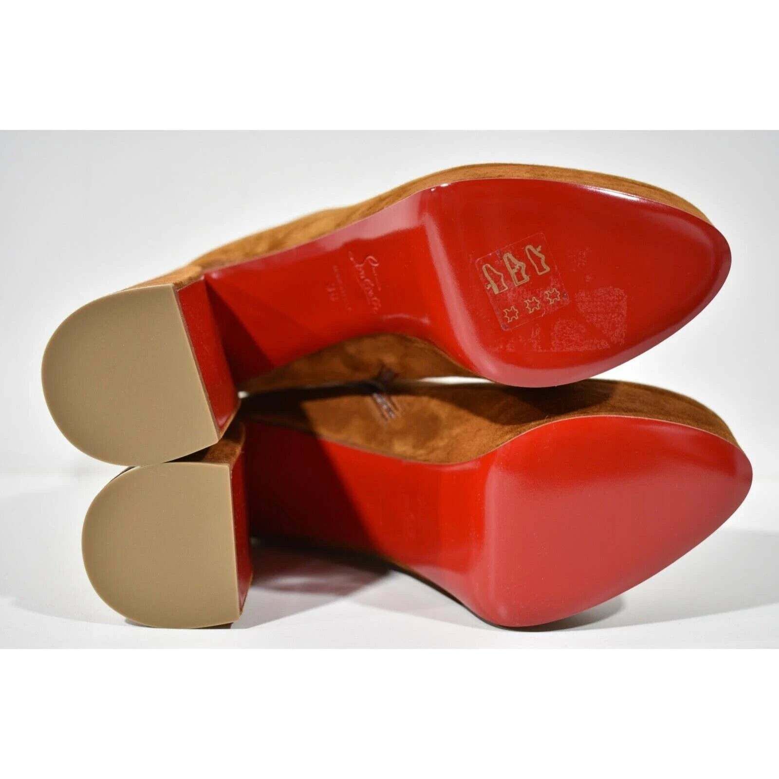 Christian Louboutin Christian Louboutin Movida Booty 130 Brown Foxy Platform Size US 8 / IT 38 - 12 Thumbnail