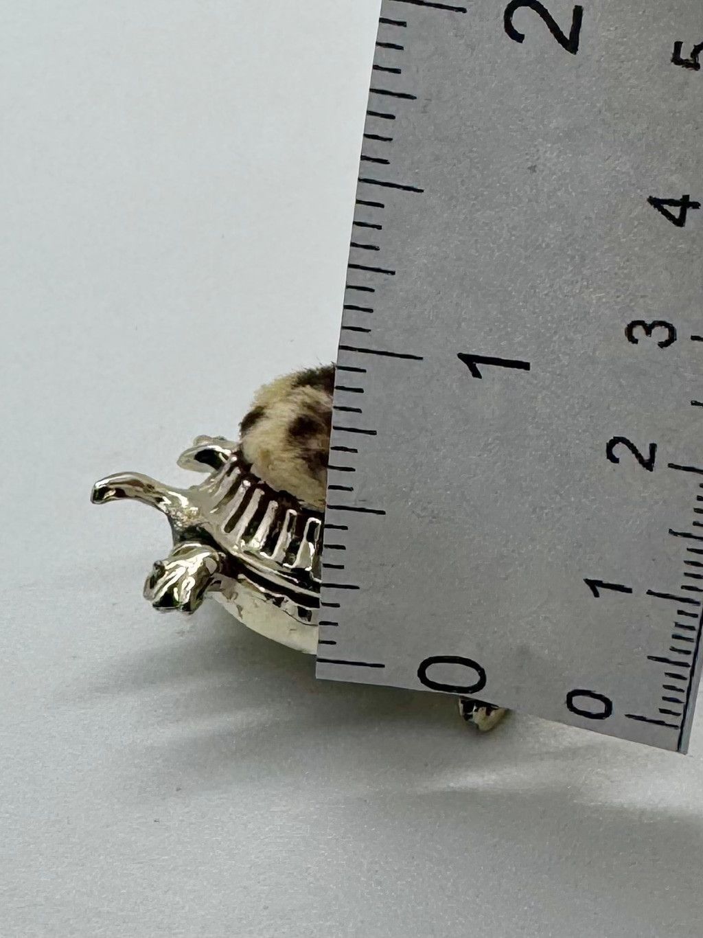 Other Vintage Turtle Trinket Box Brooch 1960's Hinged Opening Size ONE SIZE - 10 Thumbnail