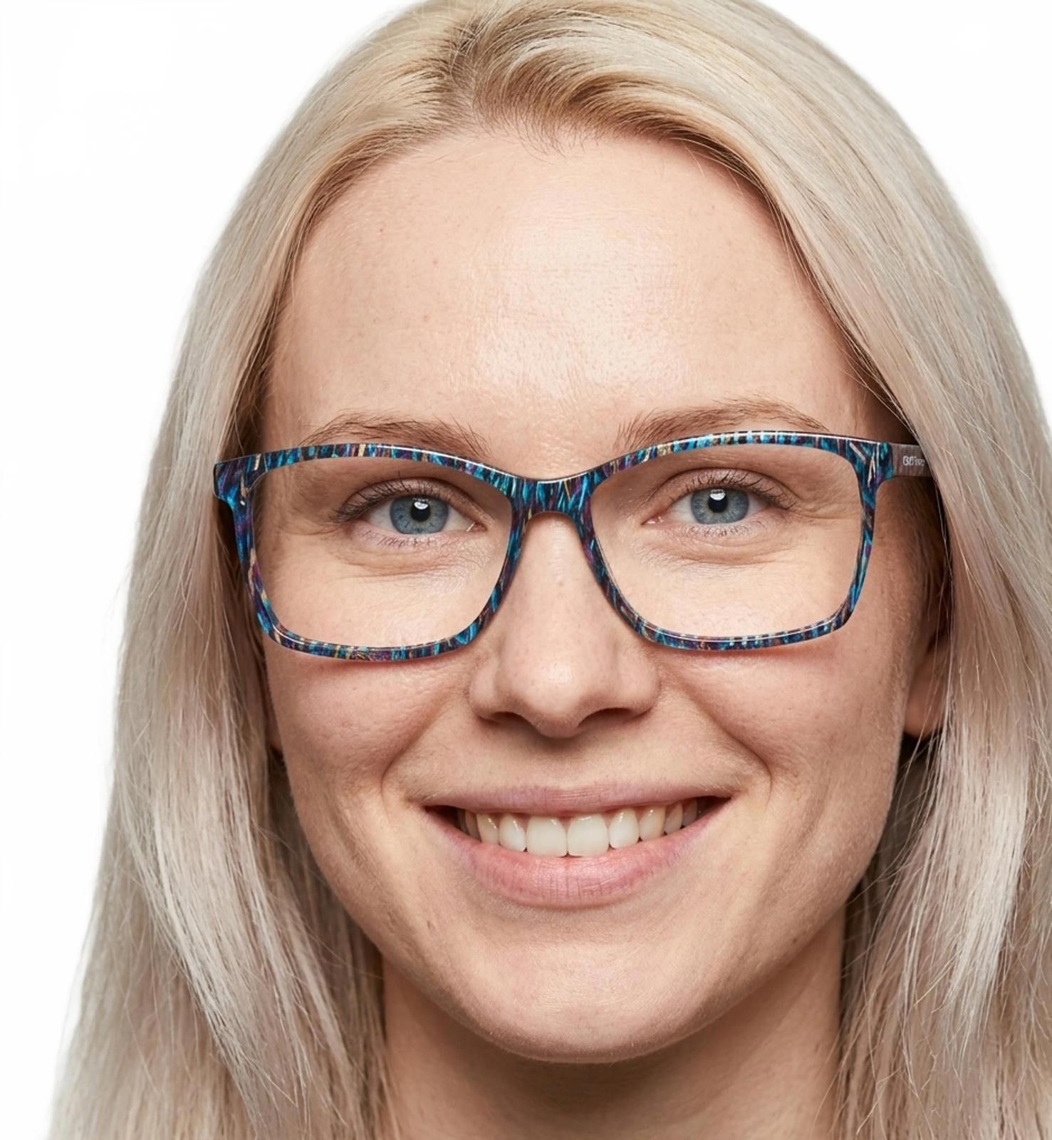 Other OWP 2150 Women Eyeglasses Germany Multicolor Butterfly Frame Size ONE SIZE - 1 Thumbnail