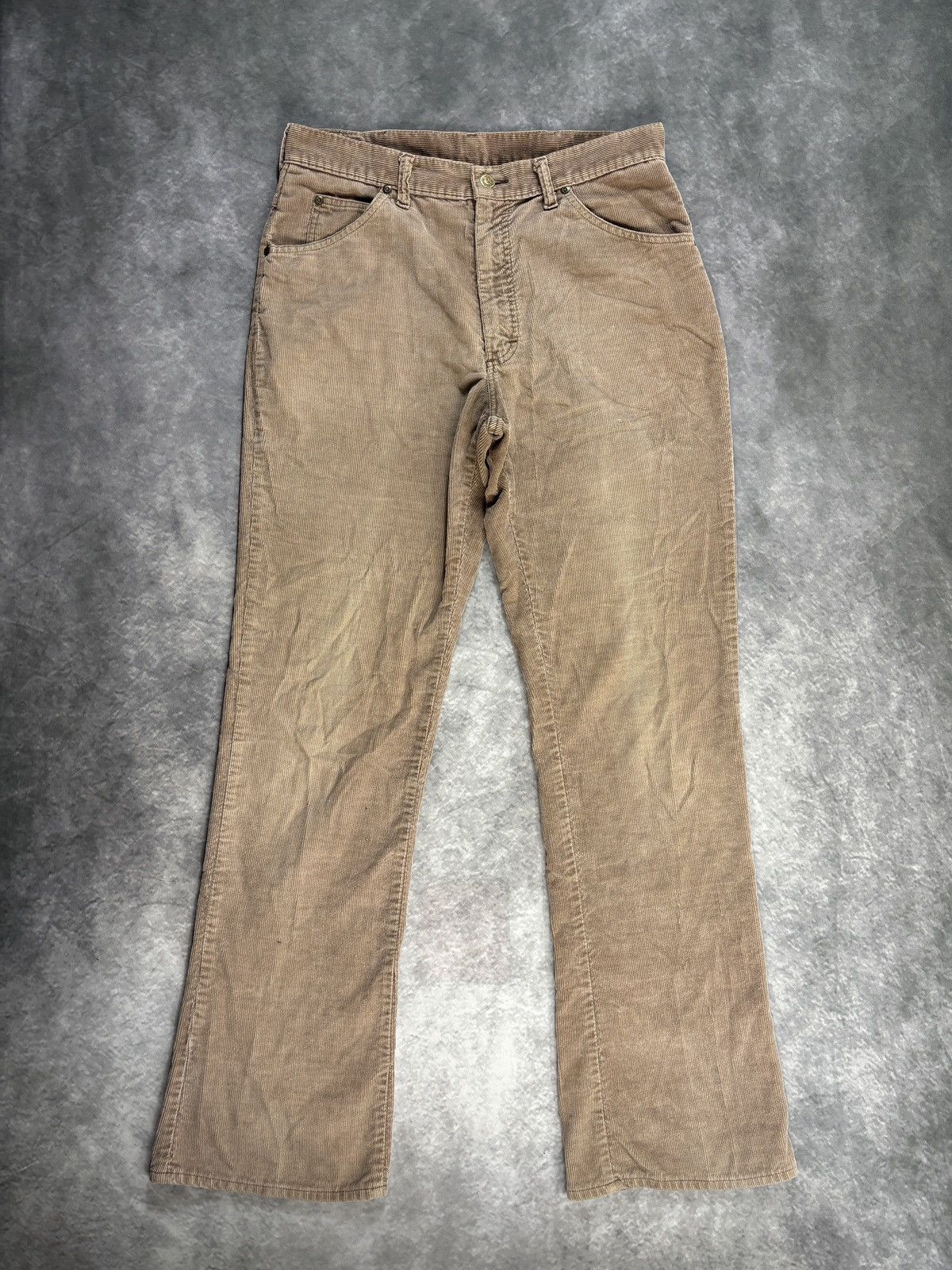Lee × Vintage Vintage Lee Corduroy Trousers Vintage Corduroy Pants Wide Size US 32 / EU 48 - 2 Thumbnail