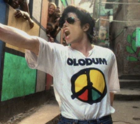 Vintage OLODUM 90s Michael Jackson Polo Tee Size US L / EU 52-54 / 3 - 2 Thumbnail