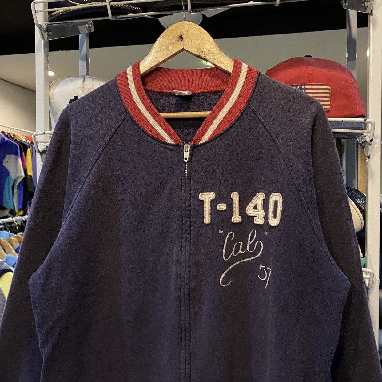 Sugar Cane FIRE 🔥 CHESWICK BY SUGAR CANE ‘T-140 Cal 57 ‘Zip-Up Jacket Size US L / EU 52-54 / 3 - 3 Thumbnail