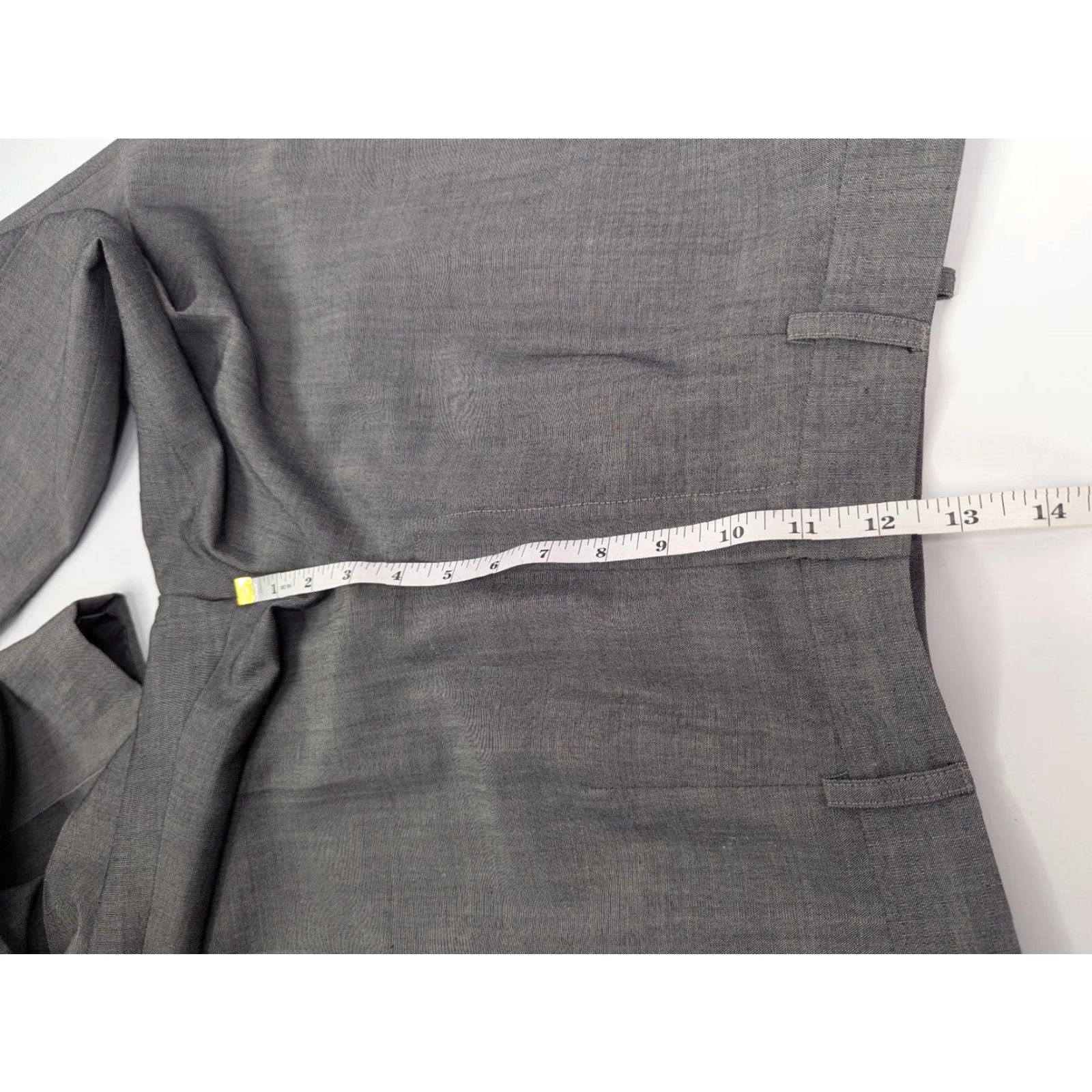Ralph Lauren Lauren Ralph Lauren Womens Pants 6 Grey Wool Rayon Pleated Career Trouser Lined Size 28" / US 6 / IT 42 - 7 Thumbnail