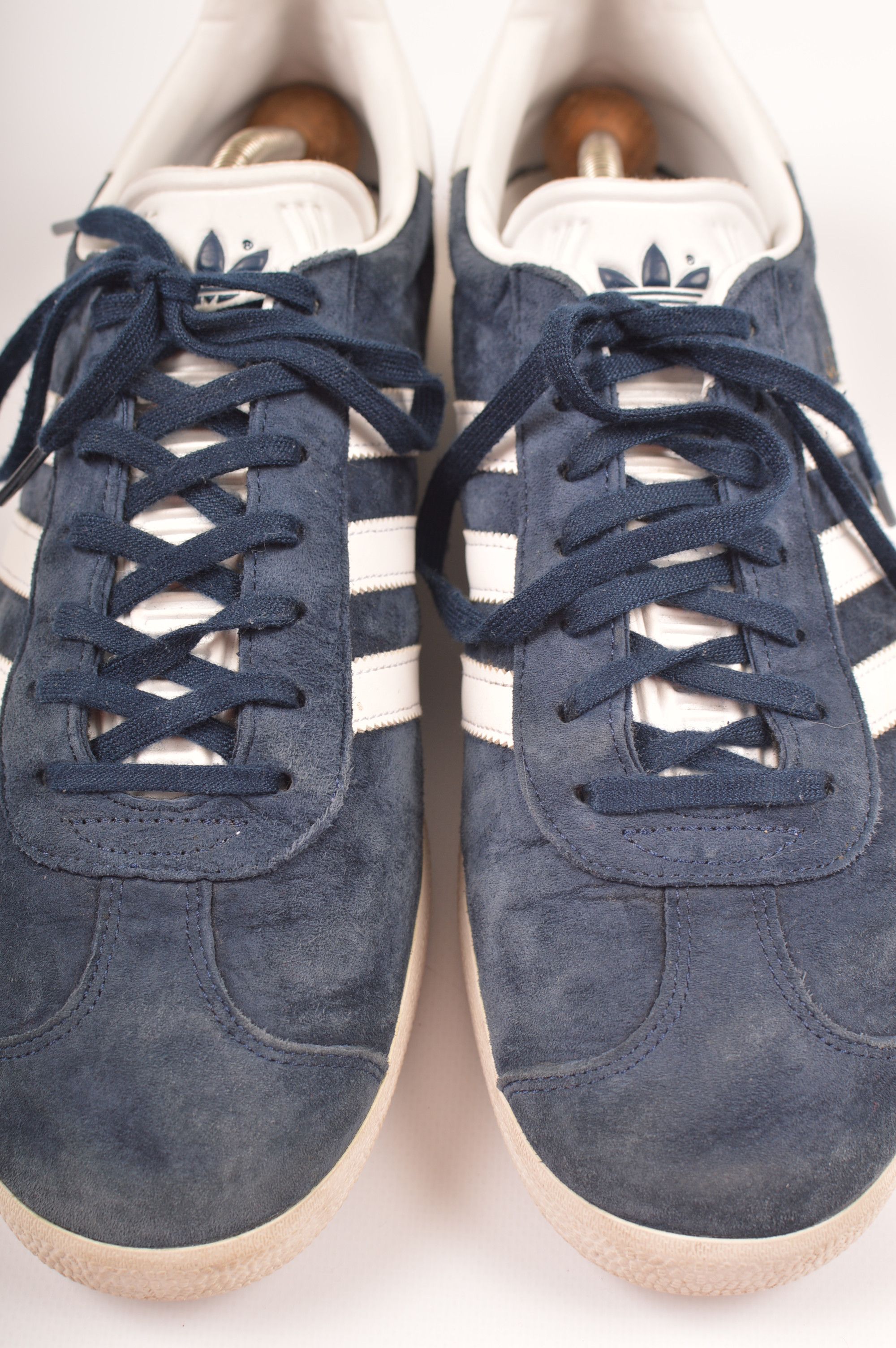 Adidas Adidas Gazelle Originals Navy Blue Suede Sneakers Size US 11 / EU 44 - 3 Thumbnail