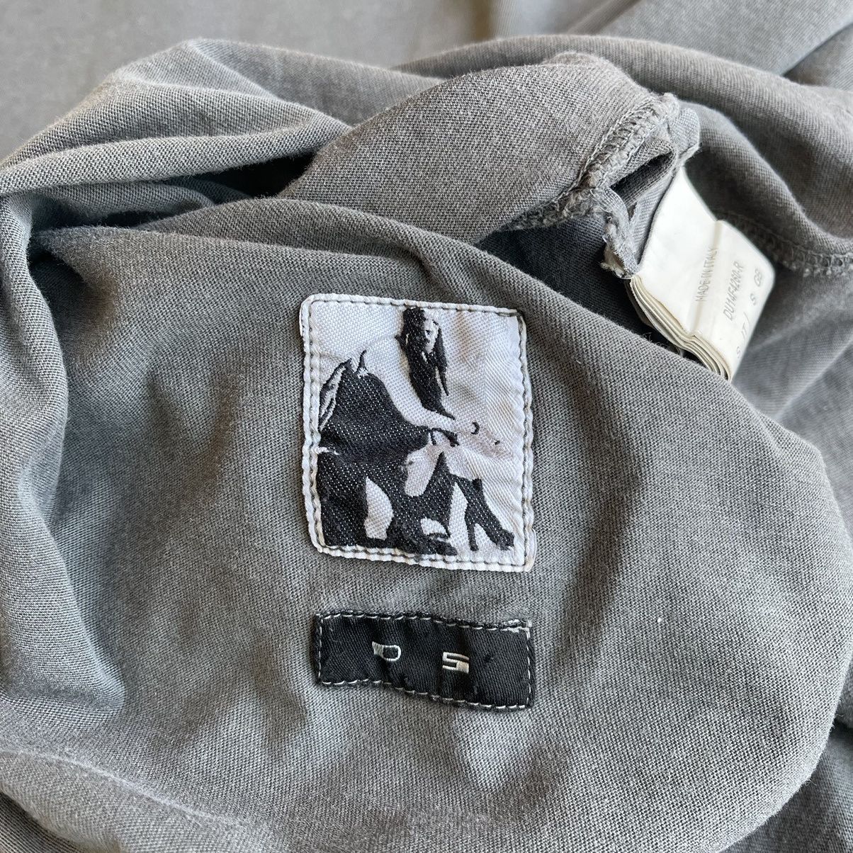 Rick Owens Drkshdw FW14 Dark Dust Long Sleeve Long T-Shirt Size US S / EU 44-46 / 1 - 6 Thumbnail