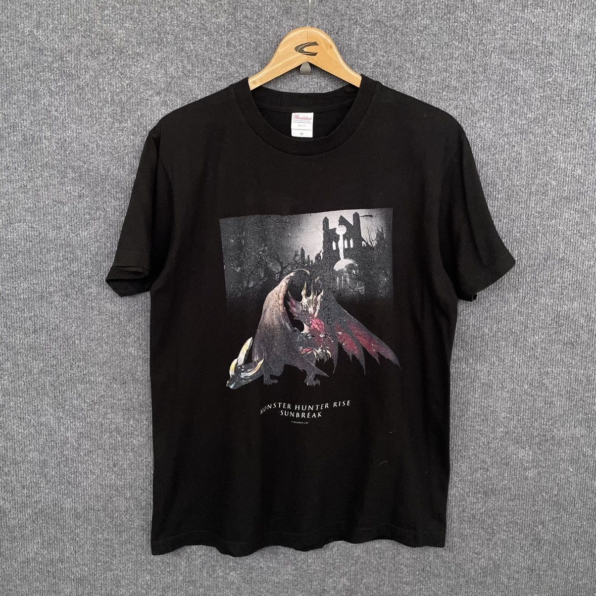 Playstation × Vintage Capcom Monster Hunter Rise Sunbreak Nintendo Games Promo Tee Size US M / EU 48-50 / 2 - 1 Thumbnail