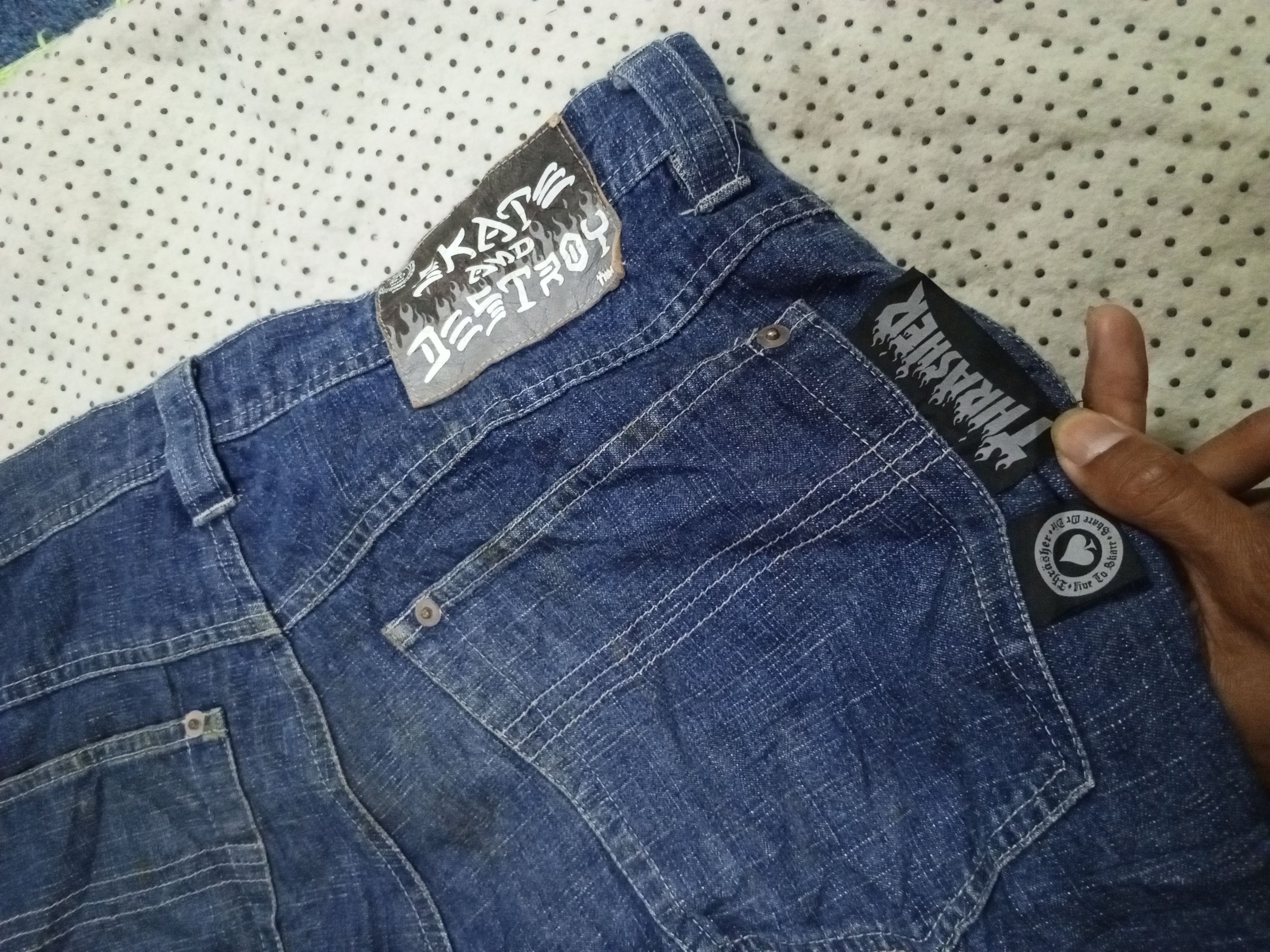 Thrasher THRASHER JEANS RARE Size US 35 - 8 Thumbnail